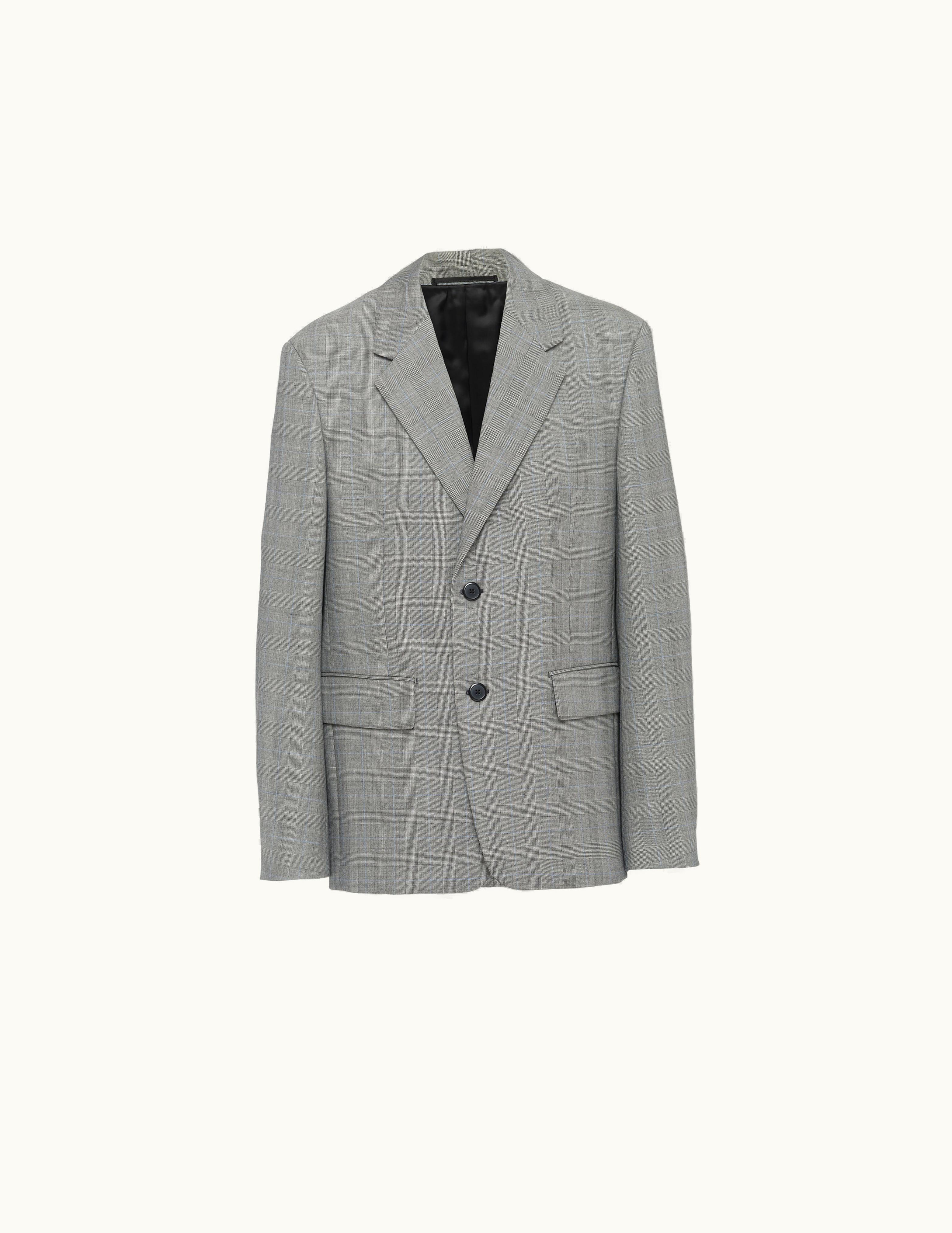 Prada Prada Single-Breasted Wool Jacket UZ0156578