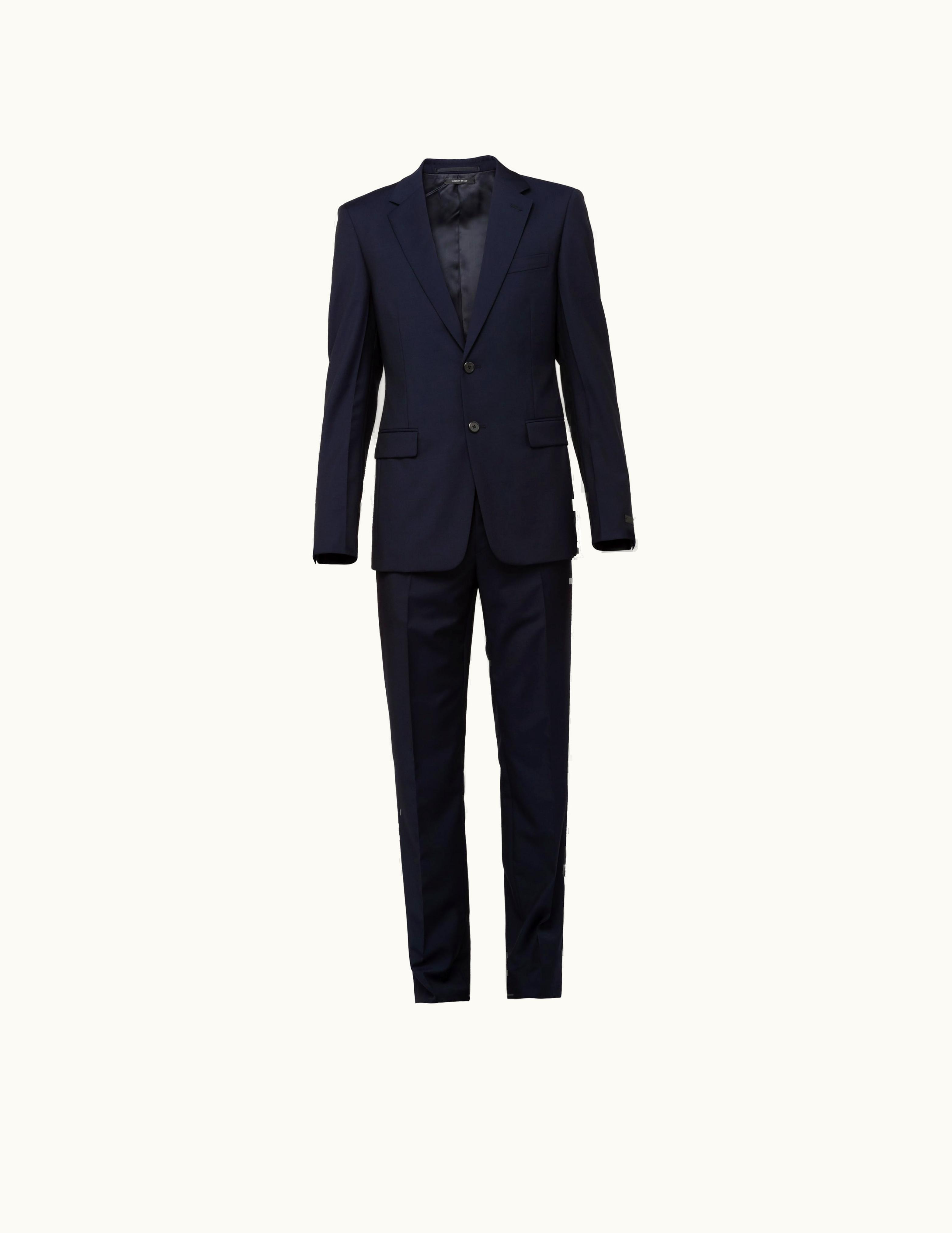 Prada Prada Single Breasted Wool And Mohair Suit UZ0156626