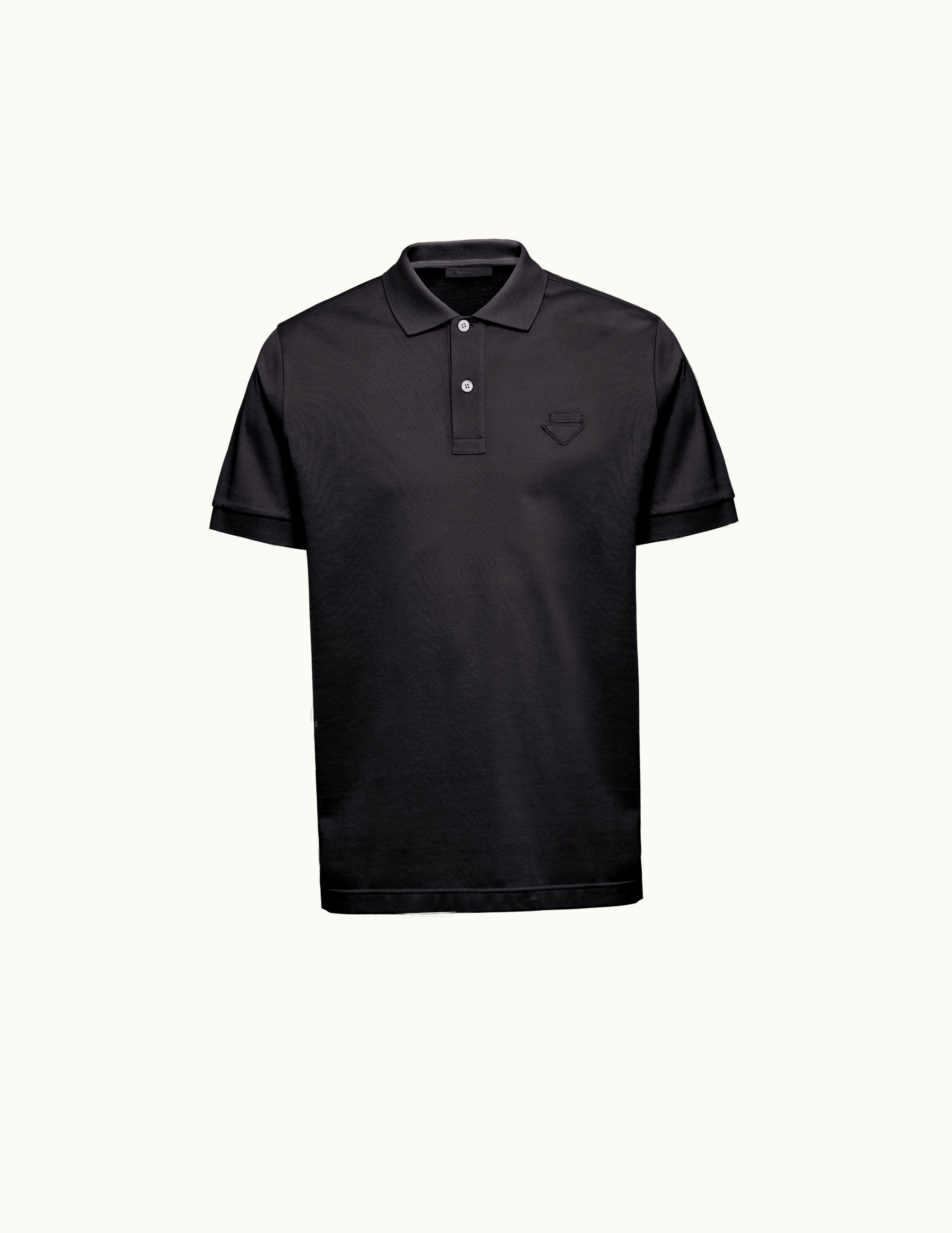 Prada Prada Piqué Polo Shirt UZ0156644