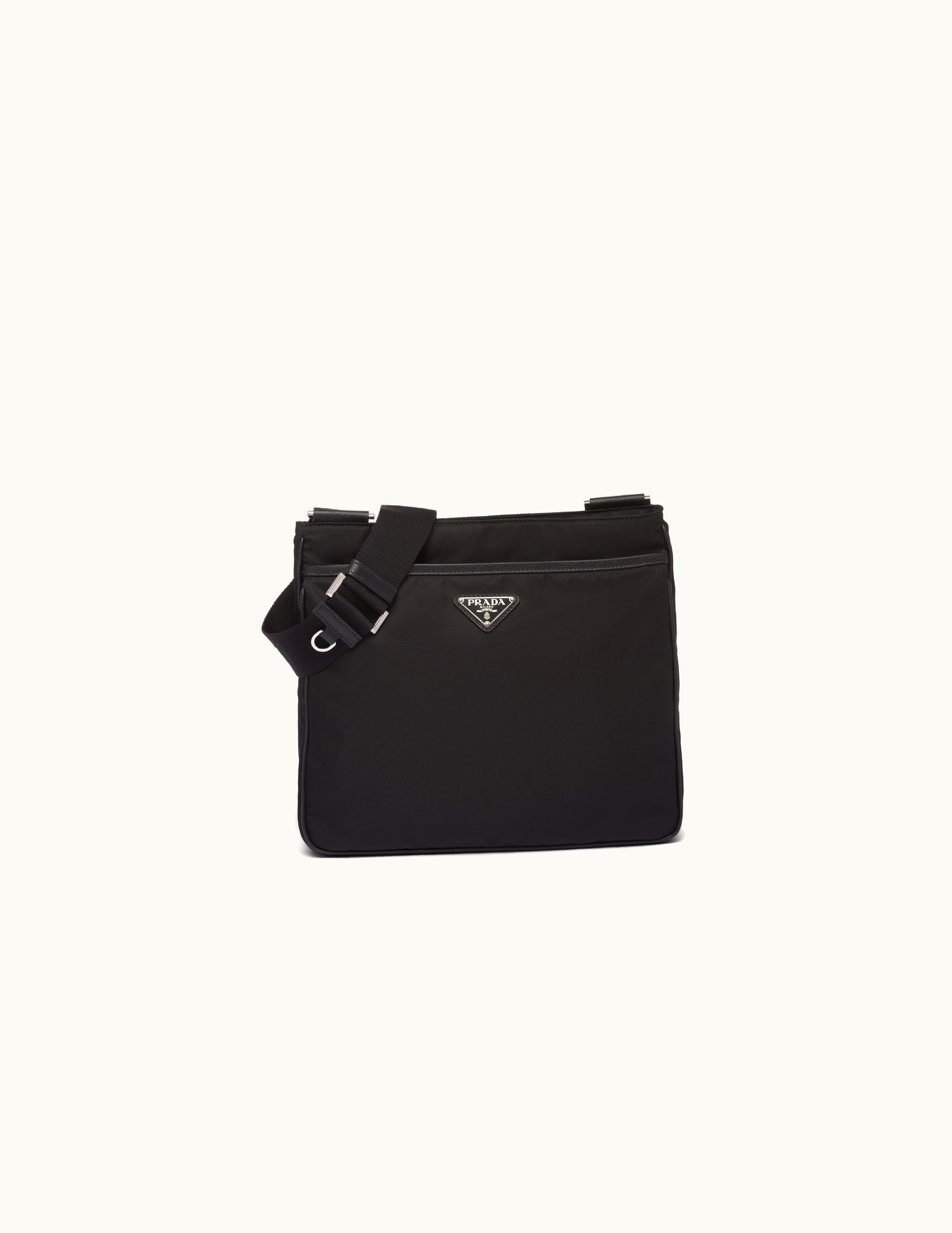 Prada Prada Re-Nylon And Saffiano Shoulder Bag