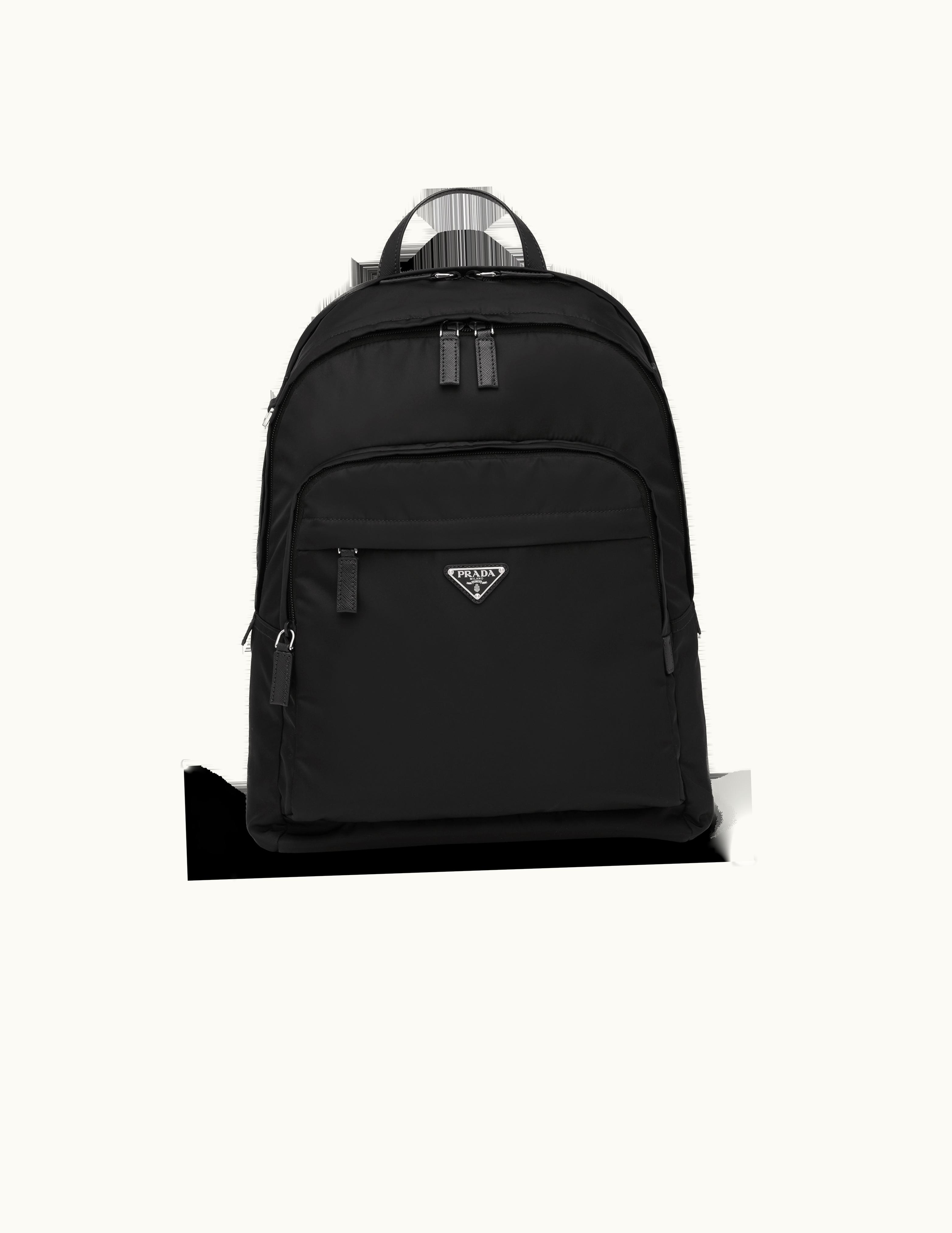 Prada Prada Re-Nylon And Saffiano Leather Backpack UZ0156666