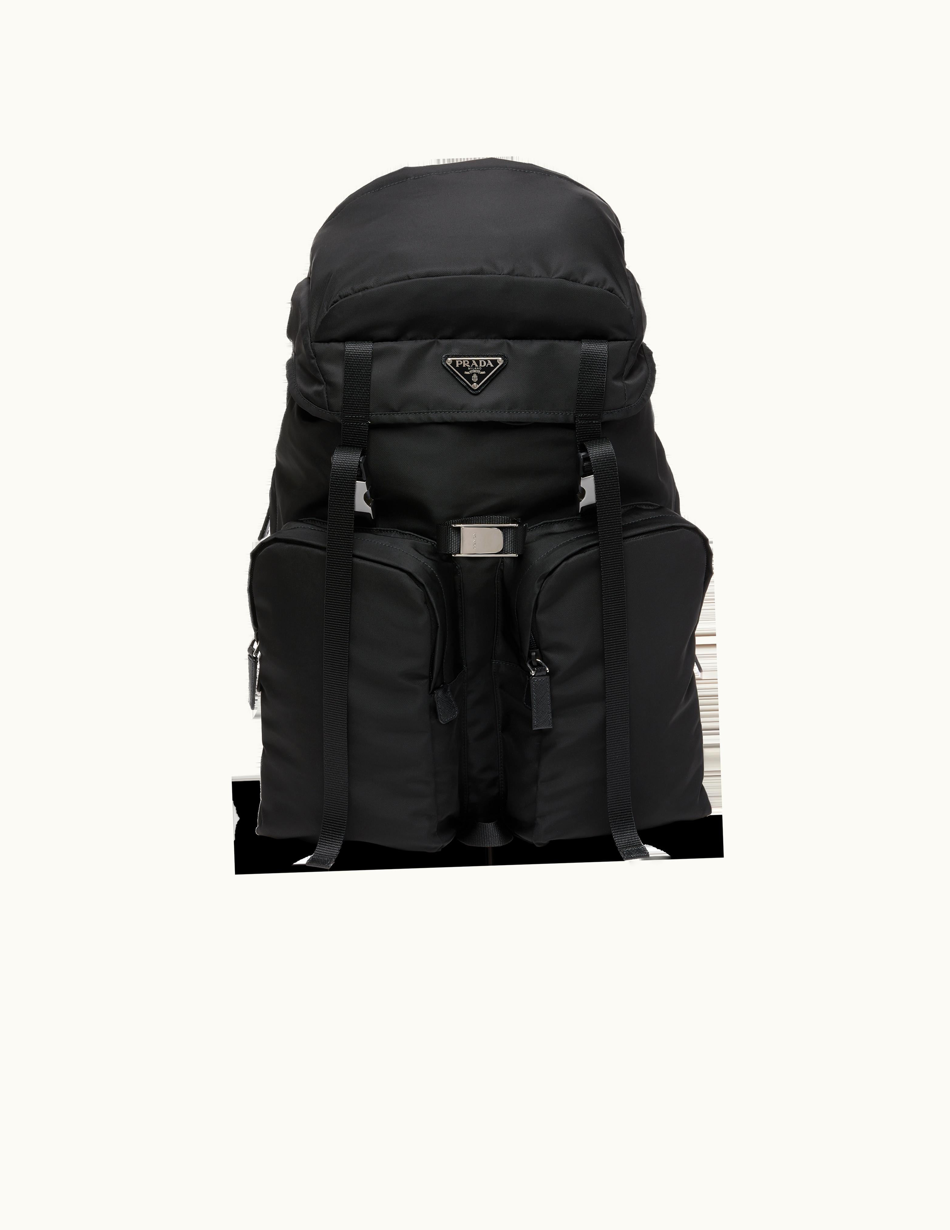 Prada Prada Re-Nylon And Saffiano Leather Backpack UZ0156668