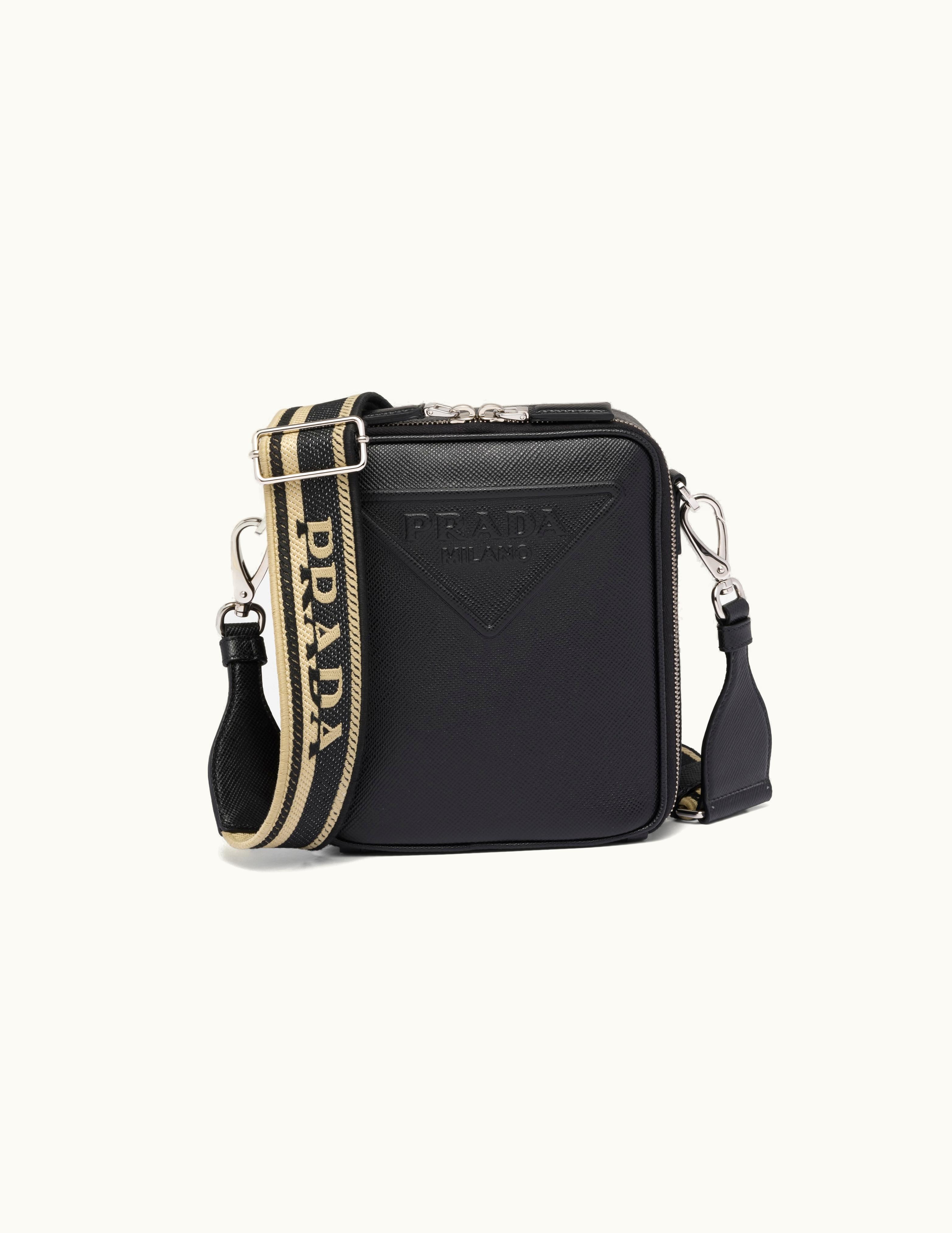 Prada Prada Saffiano Leather Shoulder Bag UZ0156694