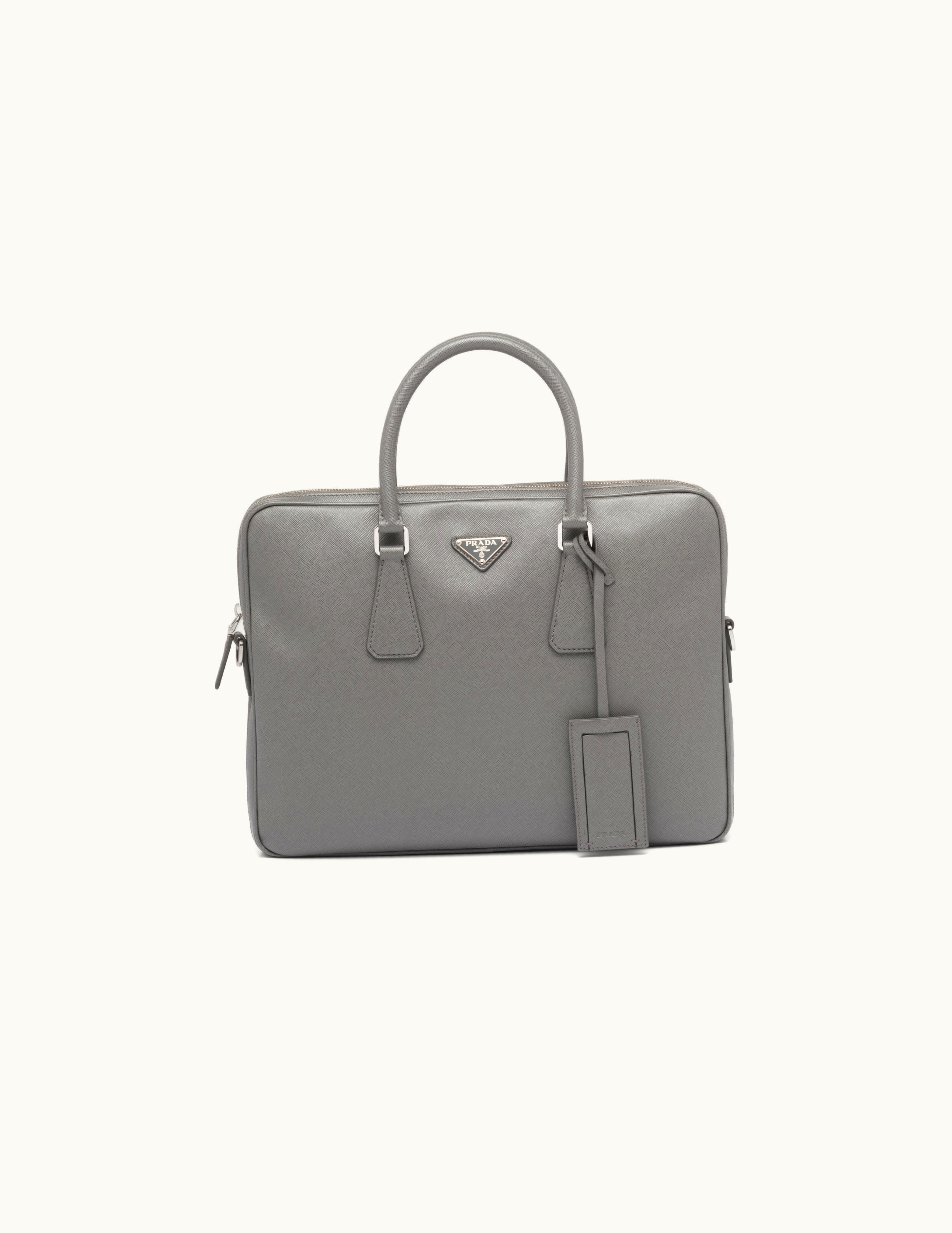Prada Prada Saffiano Leather Work Bag UZ0156709