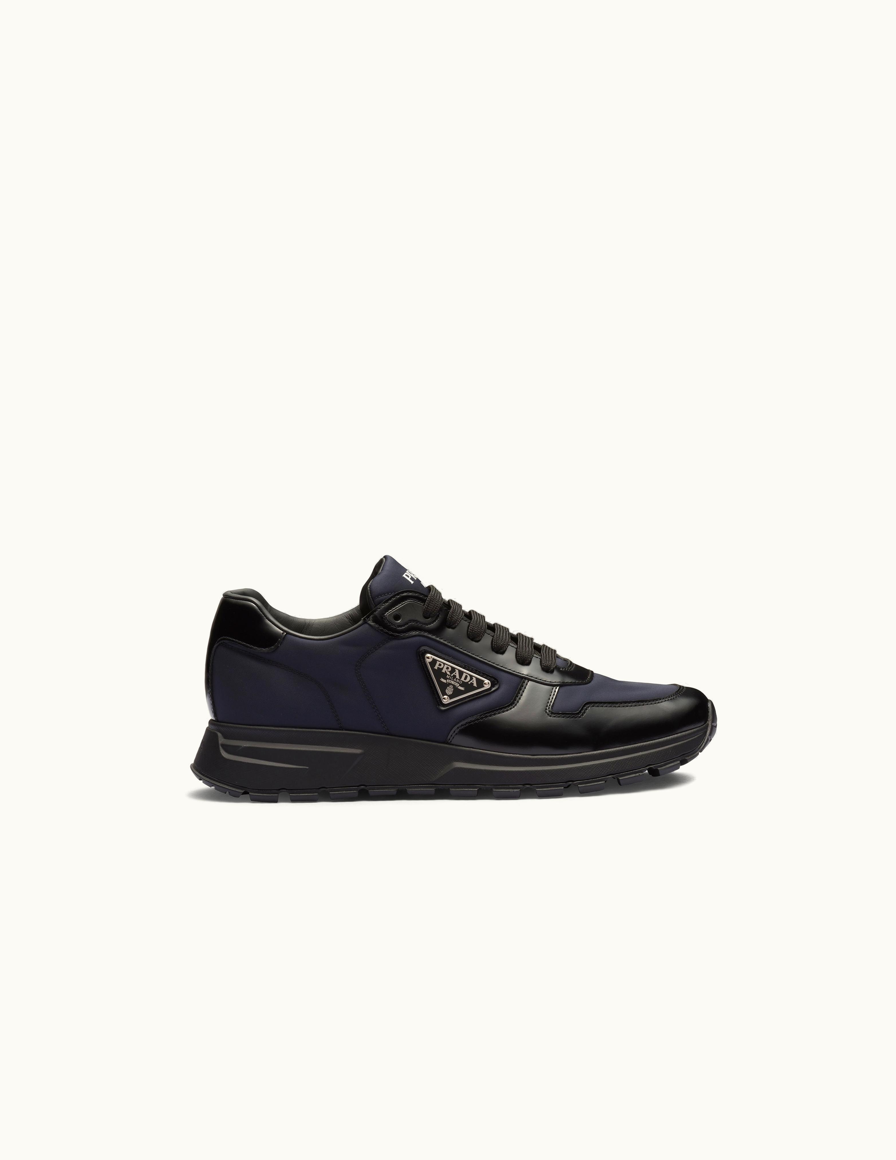 Prada Prada Re-Nylon And Brushed Leather Sneakers UZ0156759