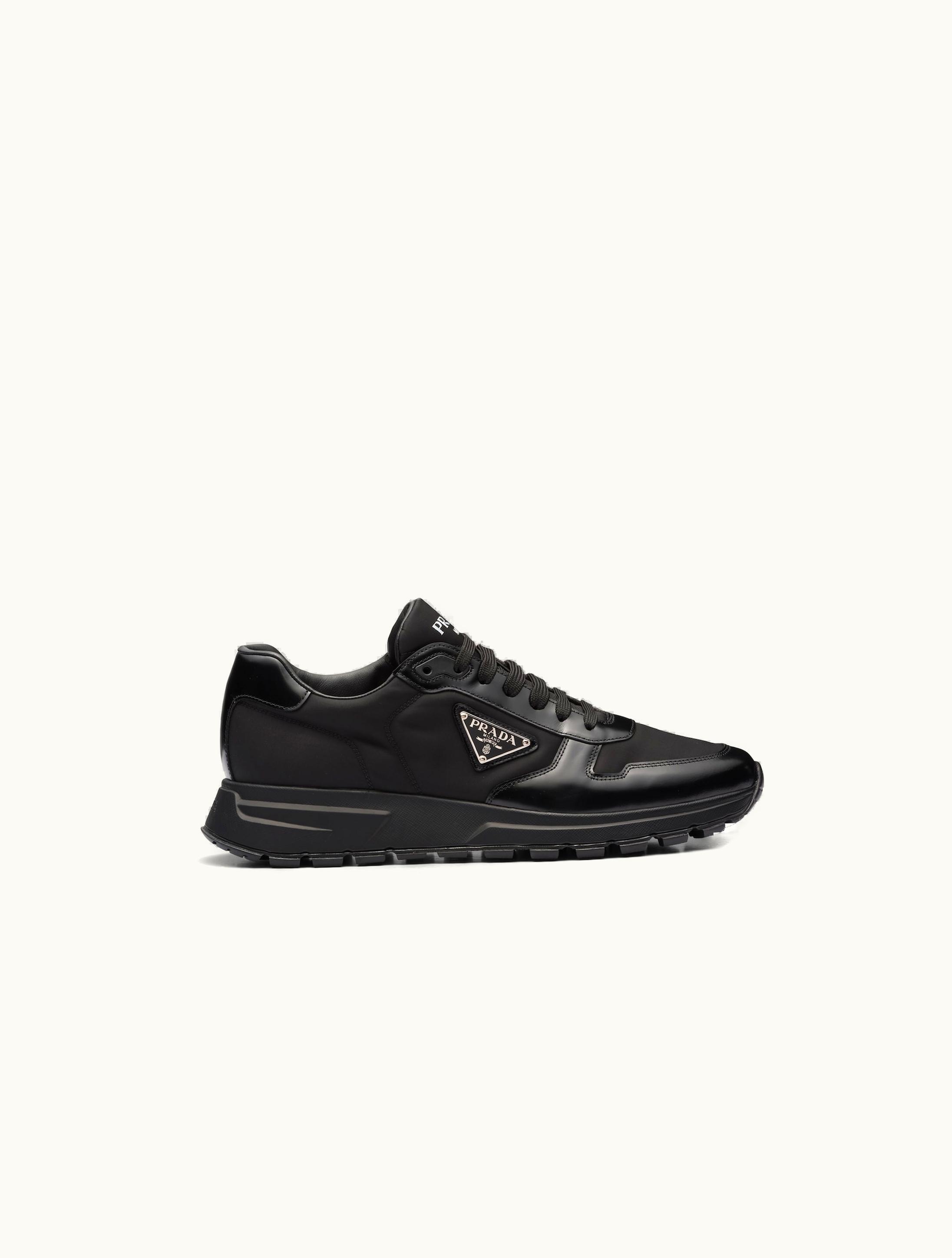 Prada Prada Re-Nylon And Brushed Leather Sneakers UZ0156760