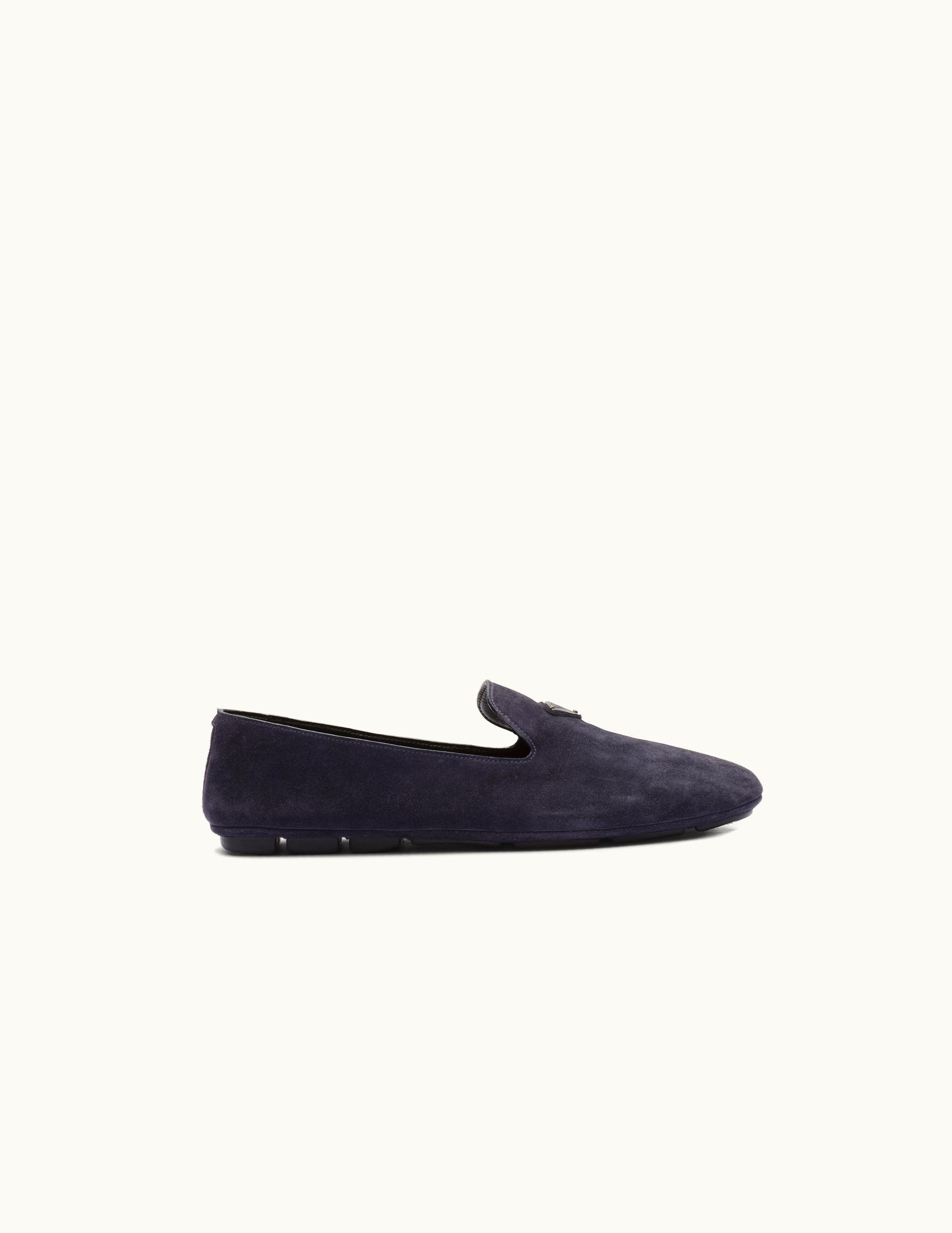 Prada Prada Suede Driving Shoes