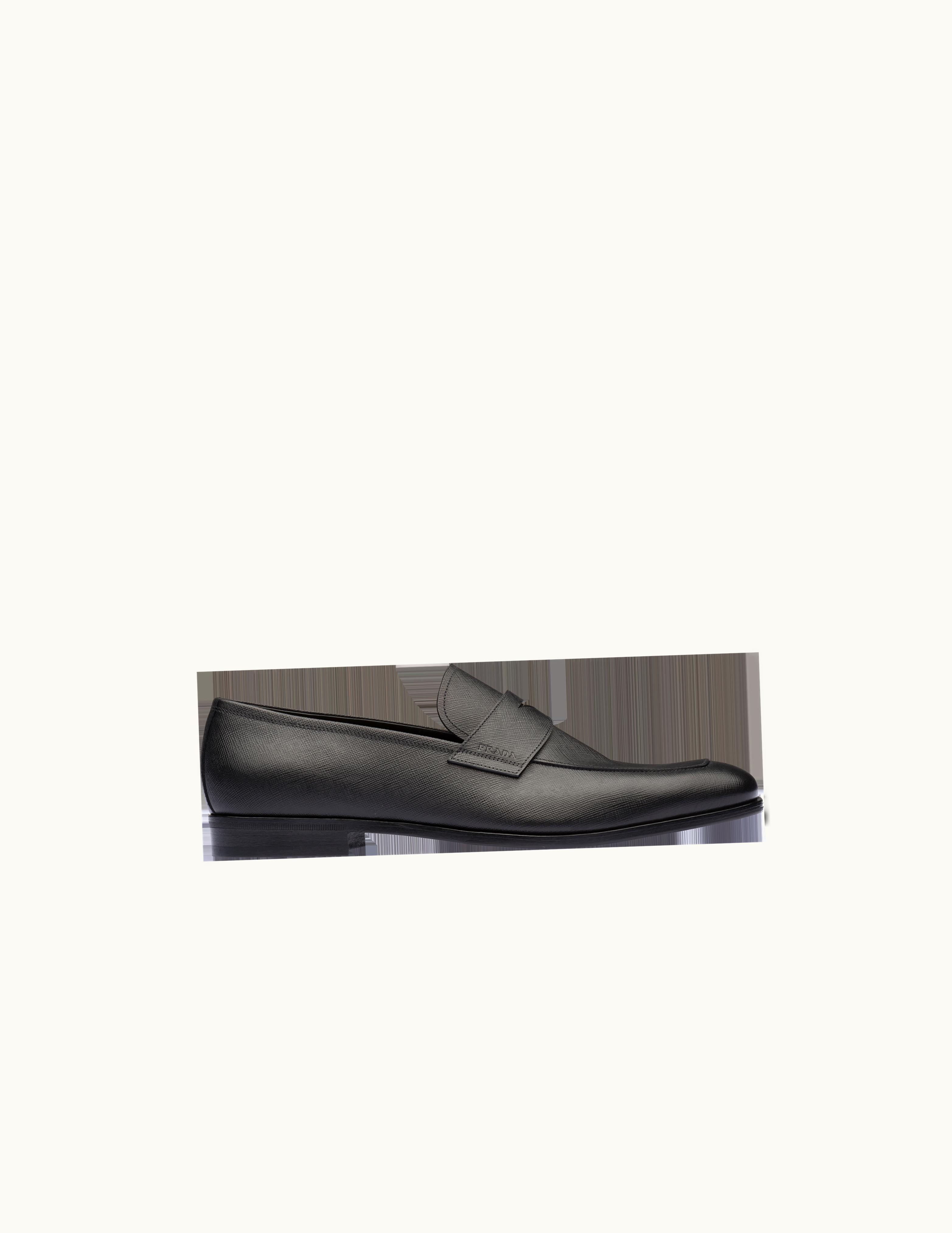 Prada Prada Saffiano Leather Loafers UZ0156803