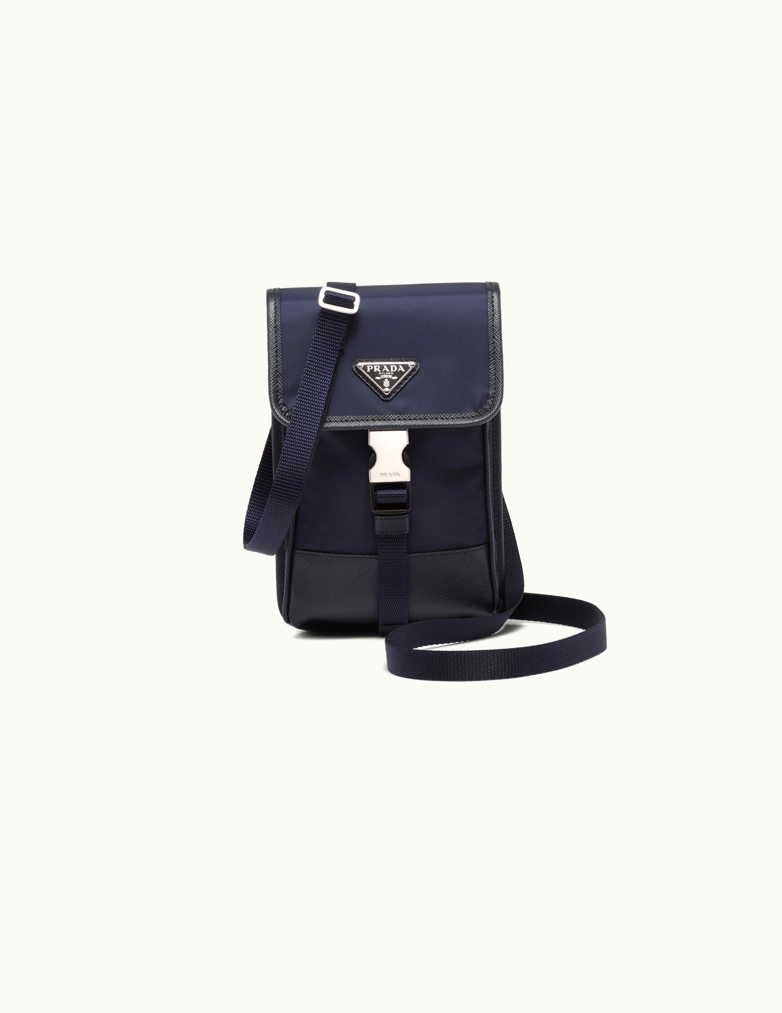 Prada Prada Re-Nylon And Saffiano Leather Smartphone Case UZ0156844