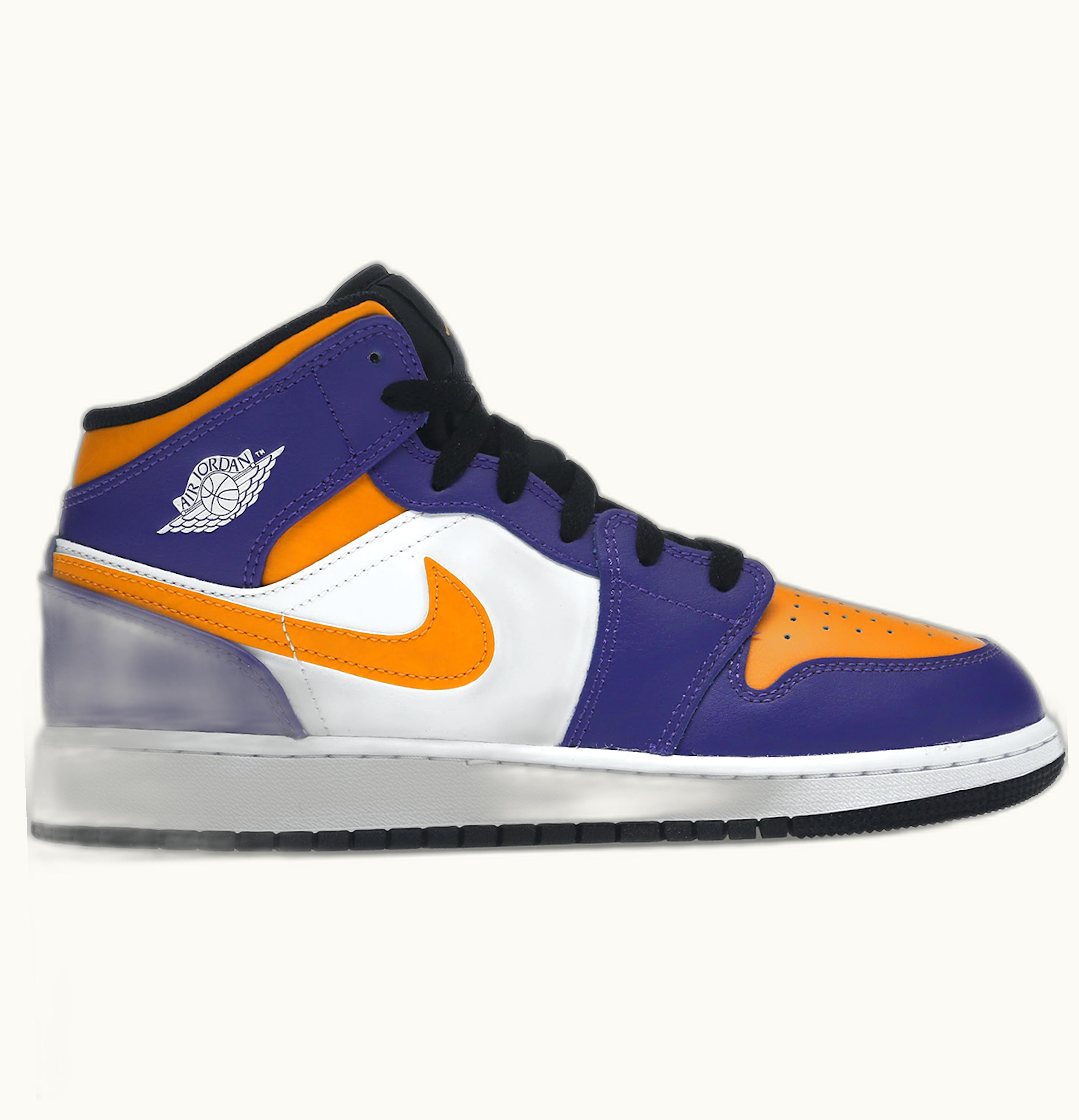 Jordan Air Jordan 1 Mid Lakers 2022 GS
