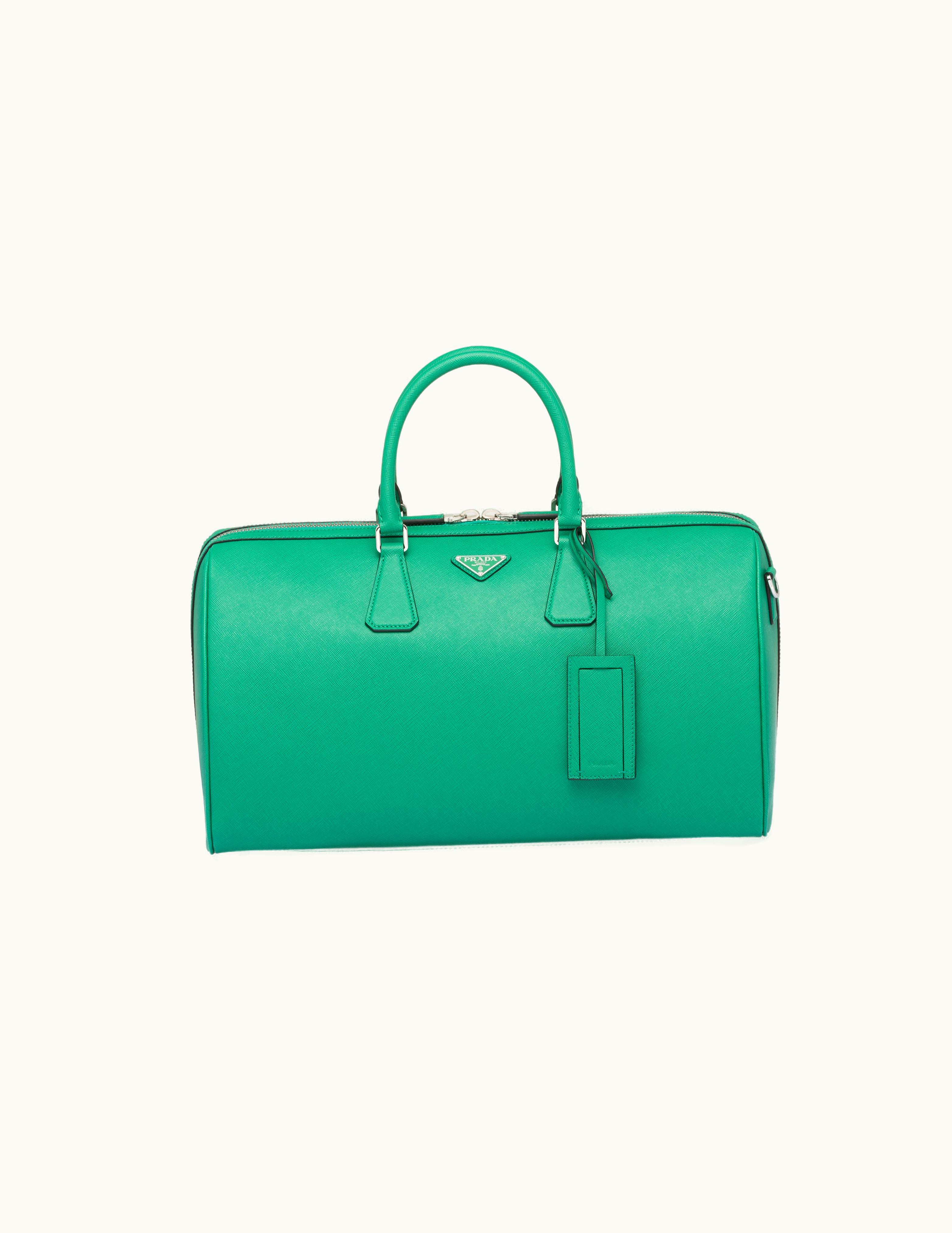 Prada Prada Saffiano Leather Travel Bag UZ0157009