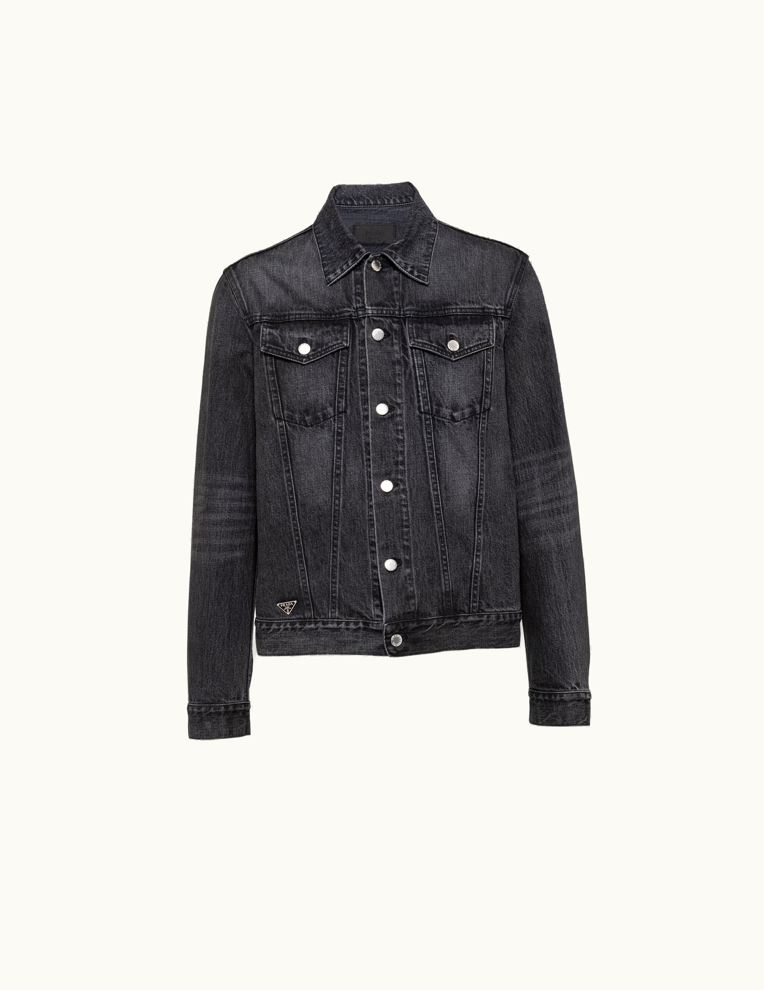 Prada Prada Denim Blouson Jacket UZ0157023