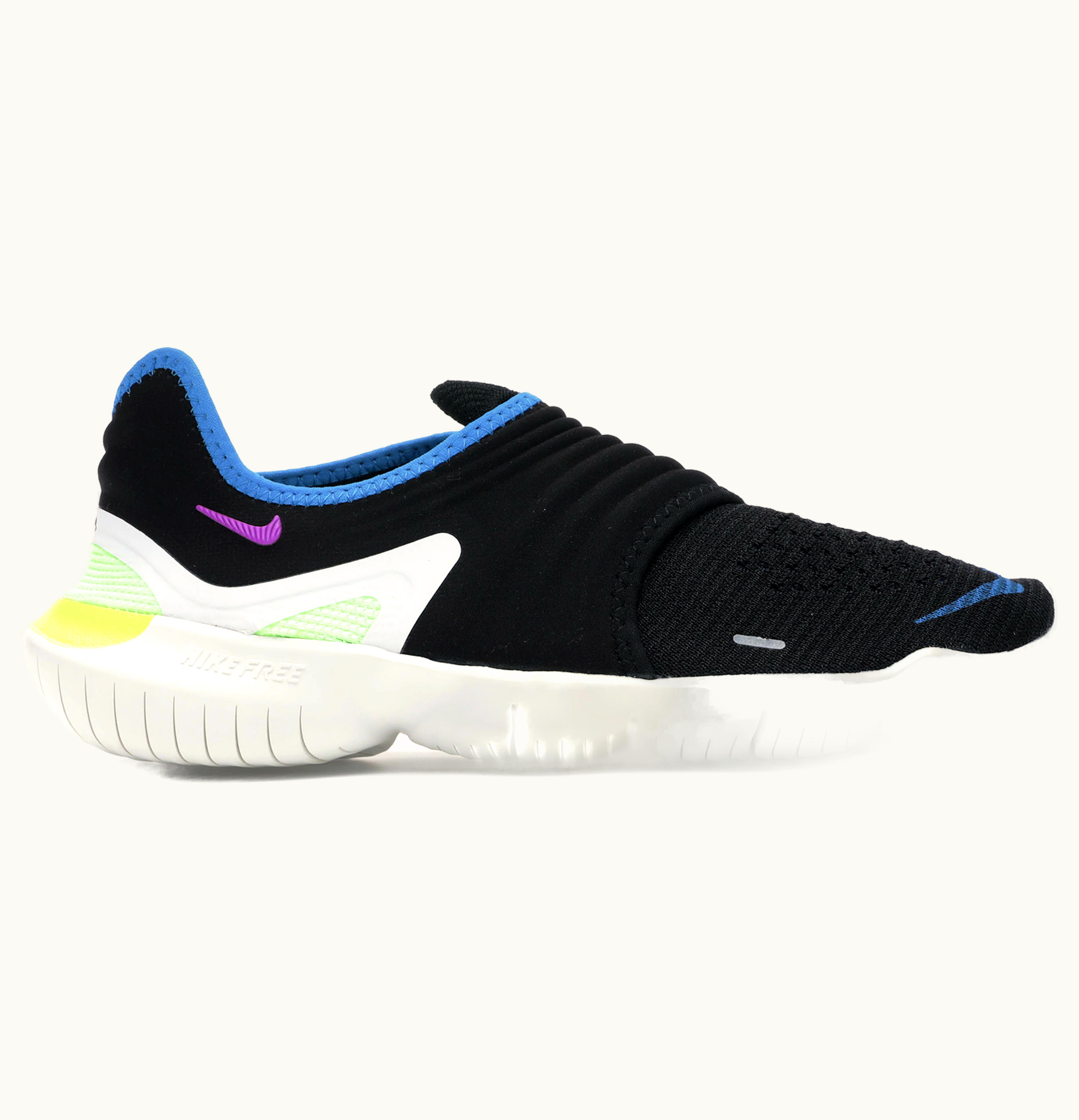 Nike Free RN Flyknit 3pt0 Black Laser Orange