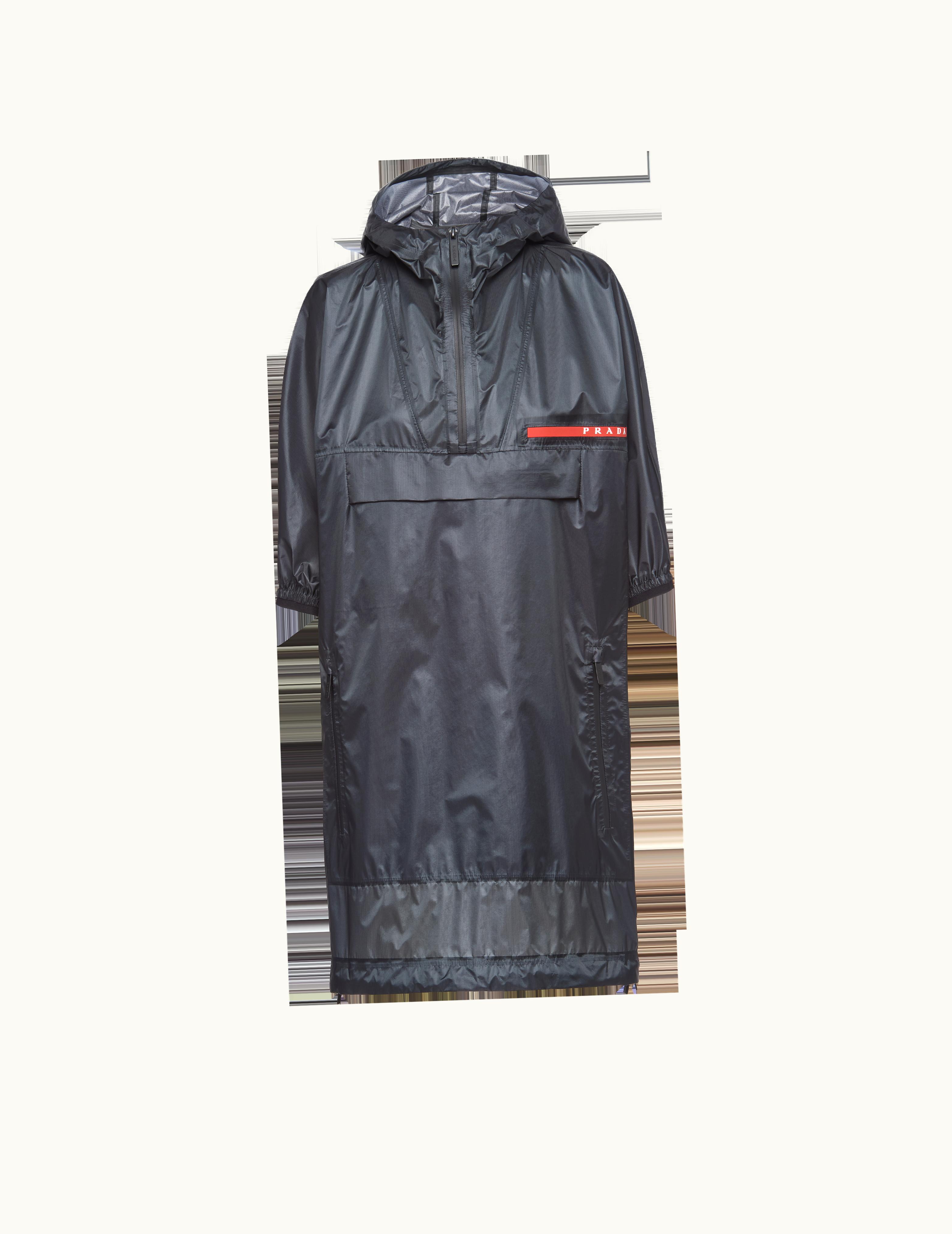 Prada Prada Ripstop Hooded Raincoat UZ0157057