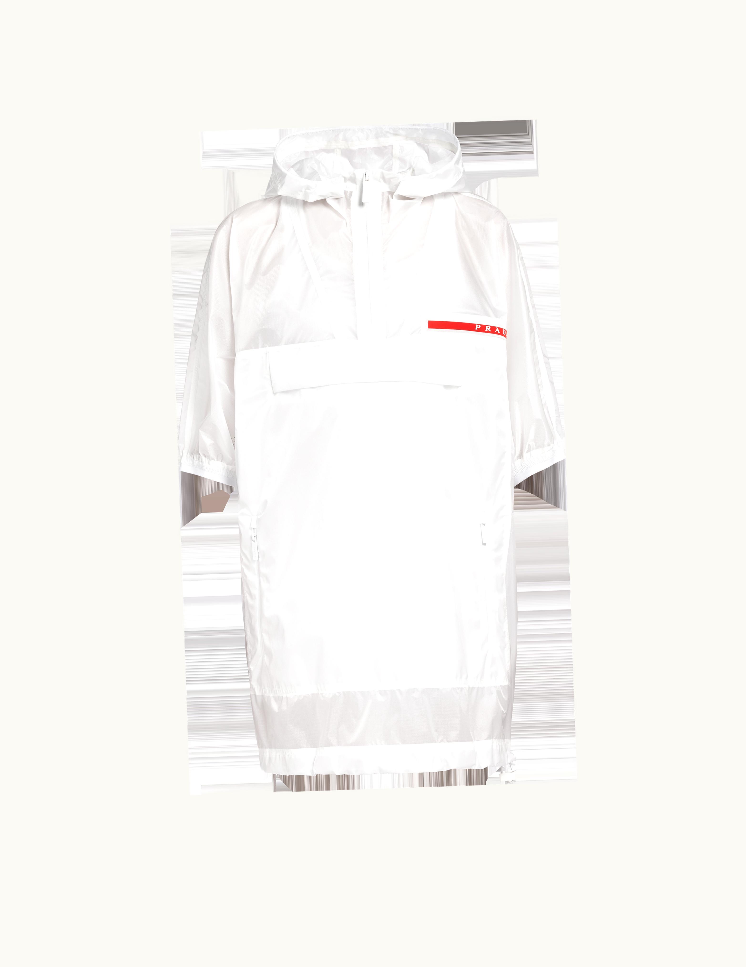 Prada Prada Ripstop Hooded Raincoat UZ0157068