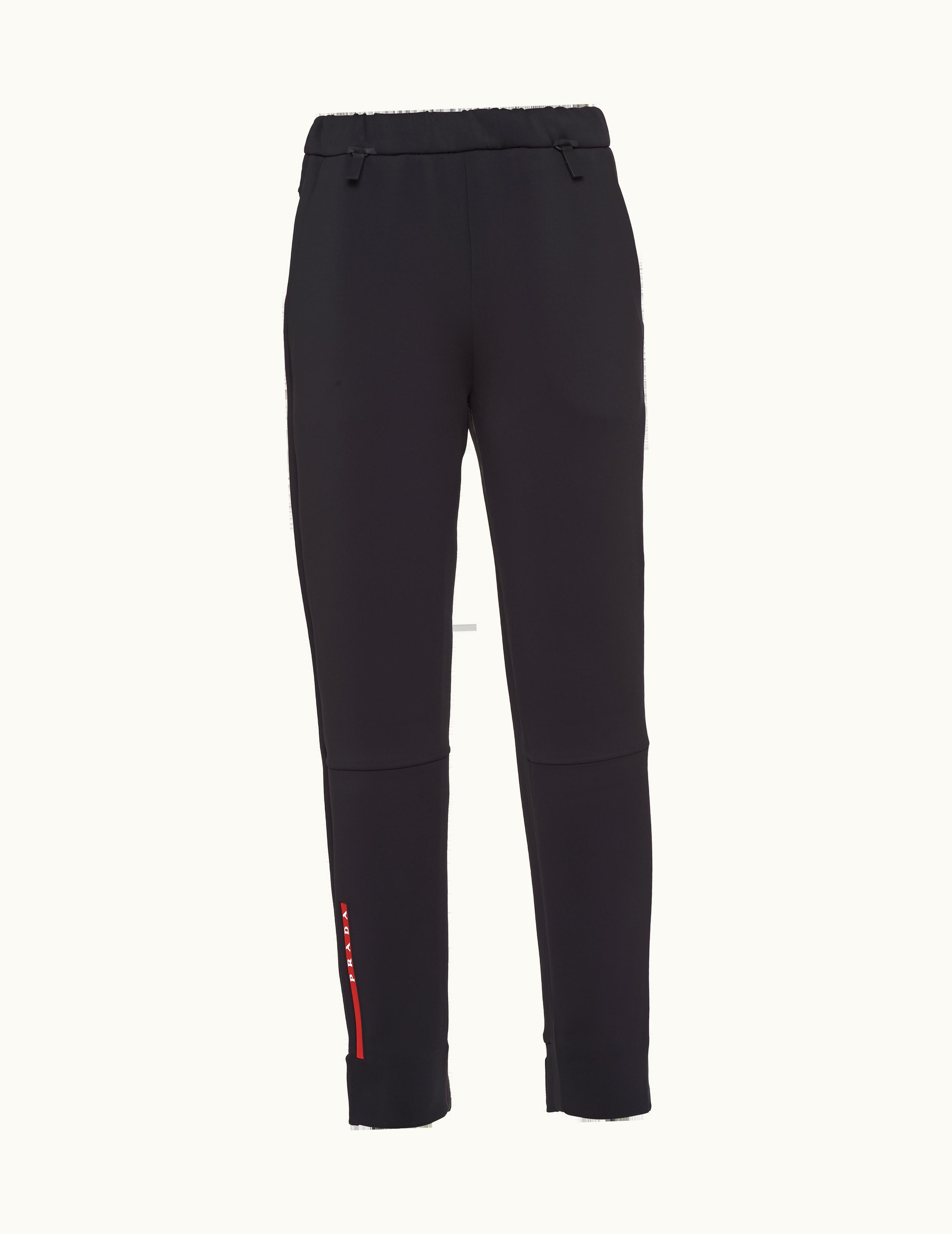 Prada Prada Double Technical Jersey Joggers