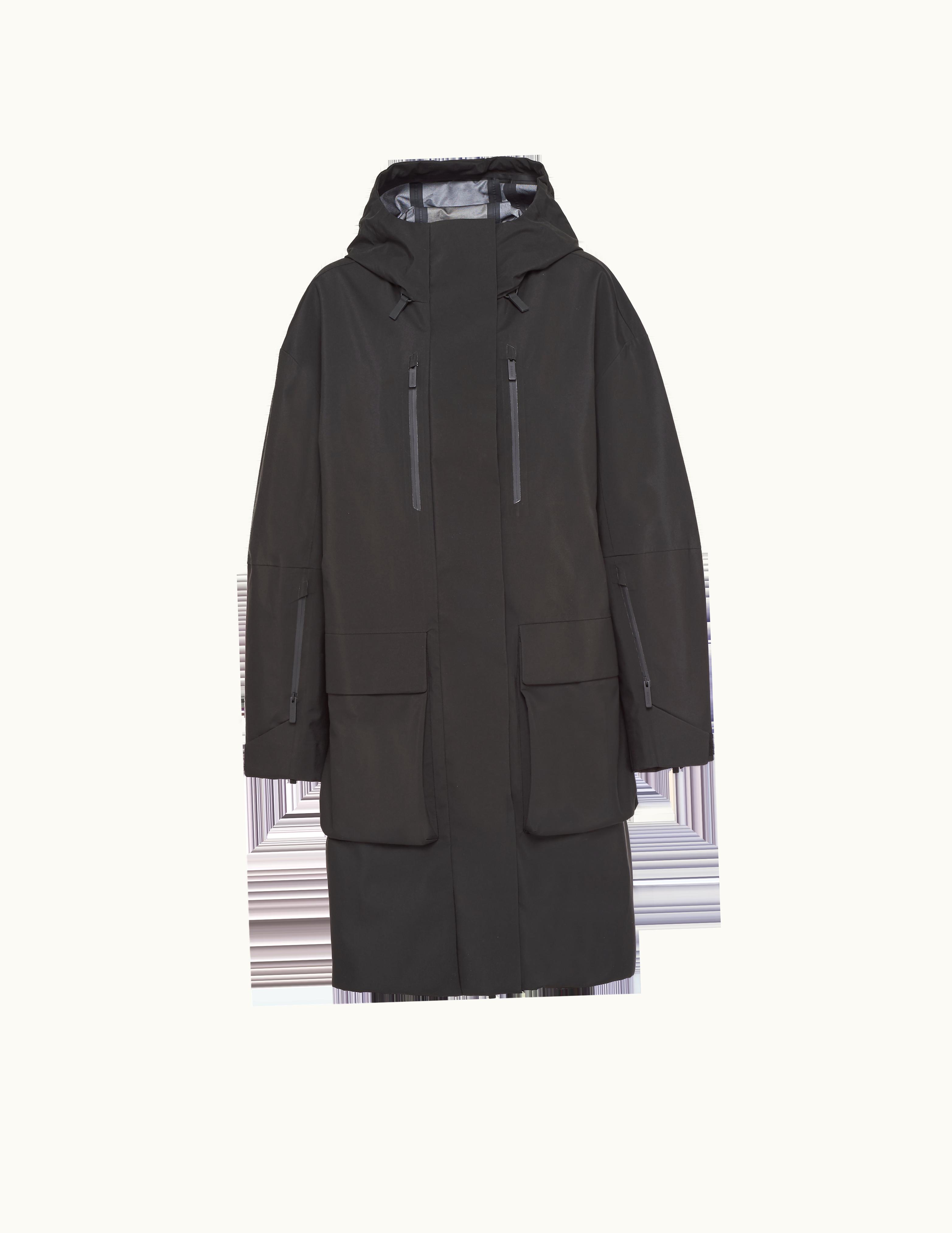 Prada Prada Extreme-Tex Hooded Raincoat