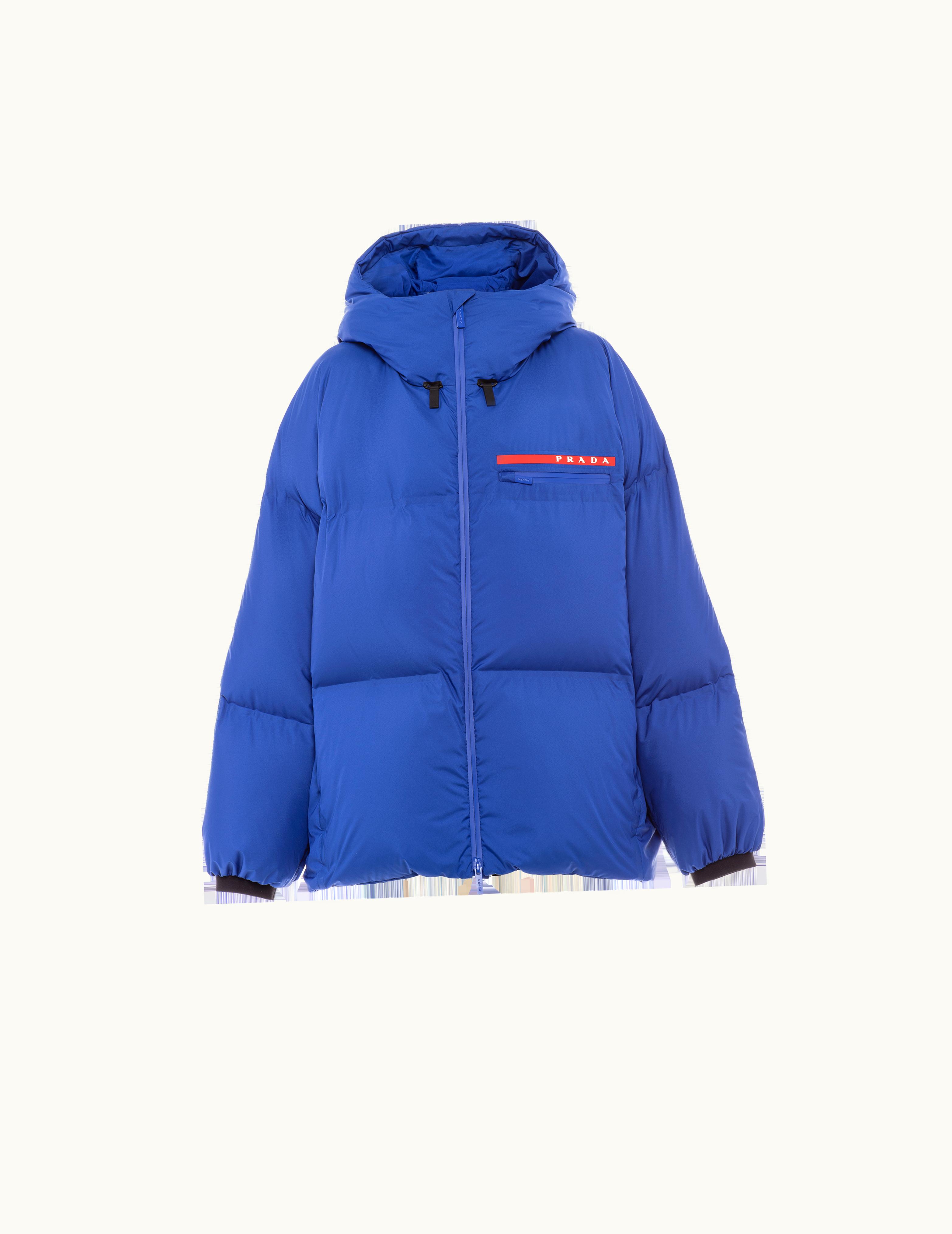 Prada Prada Oversized Technical Nylon Down Jacket UZ0157122