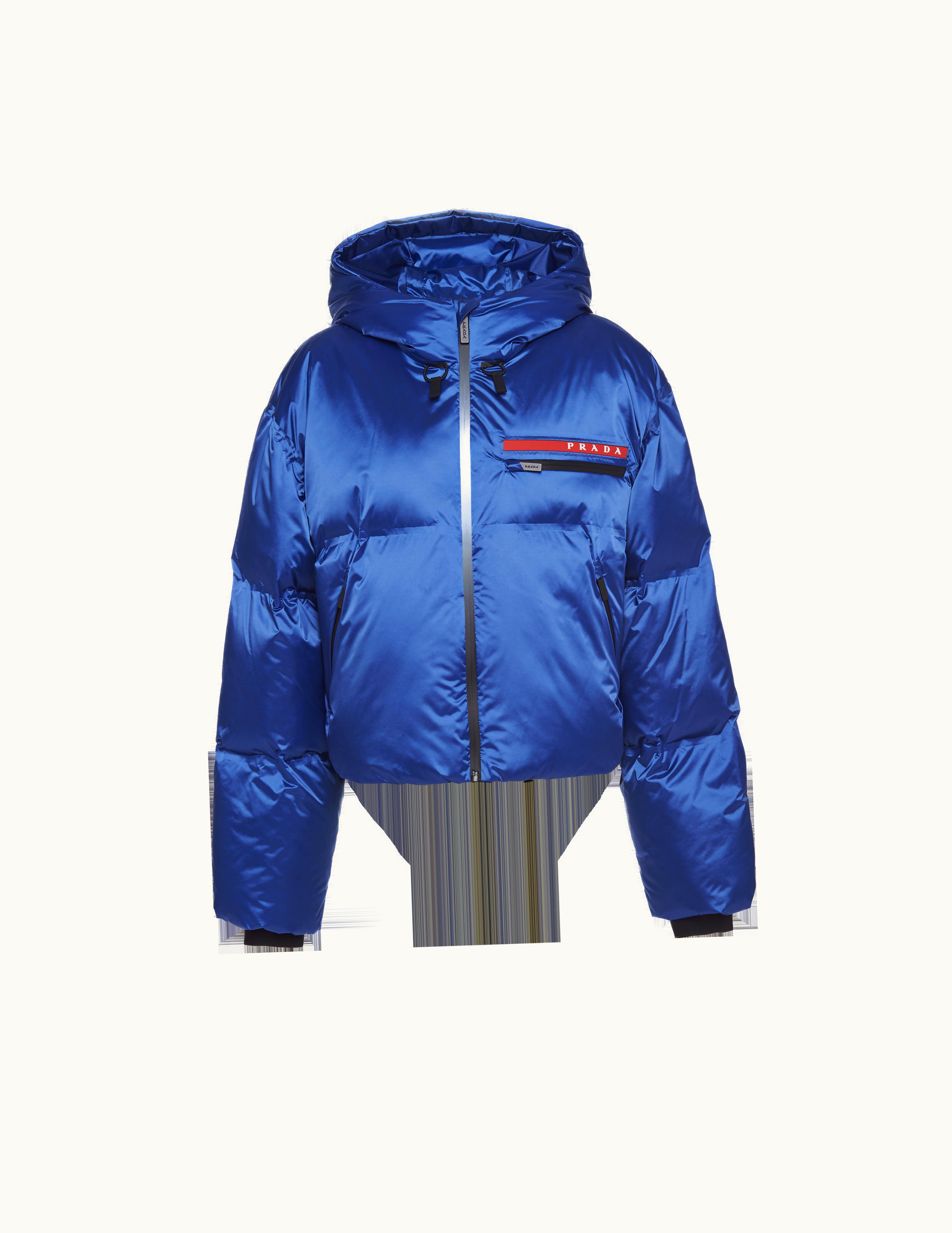 Prada Cropped Technical Nylon Down Jacket UZ0157123