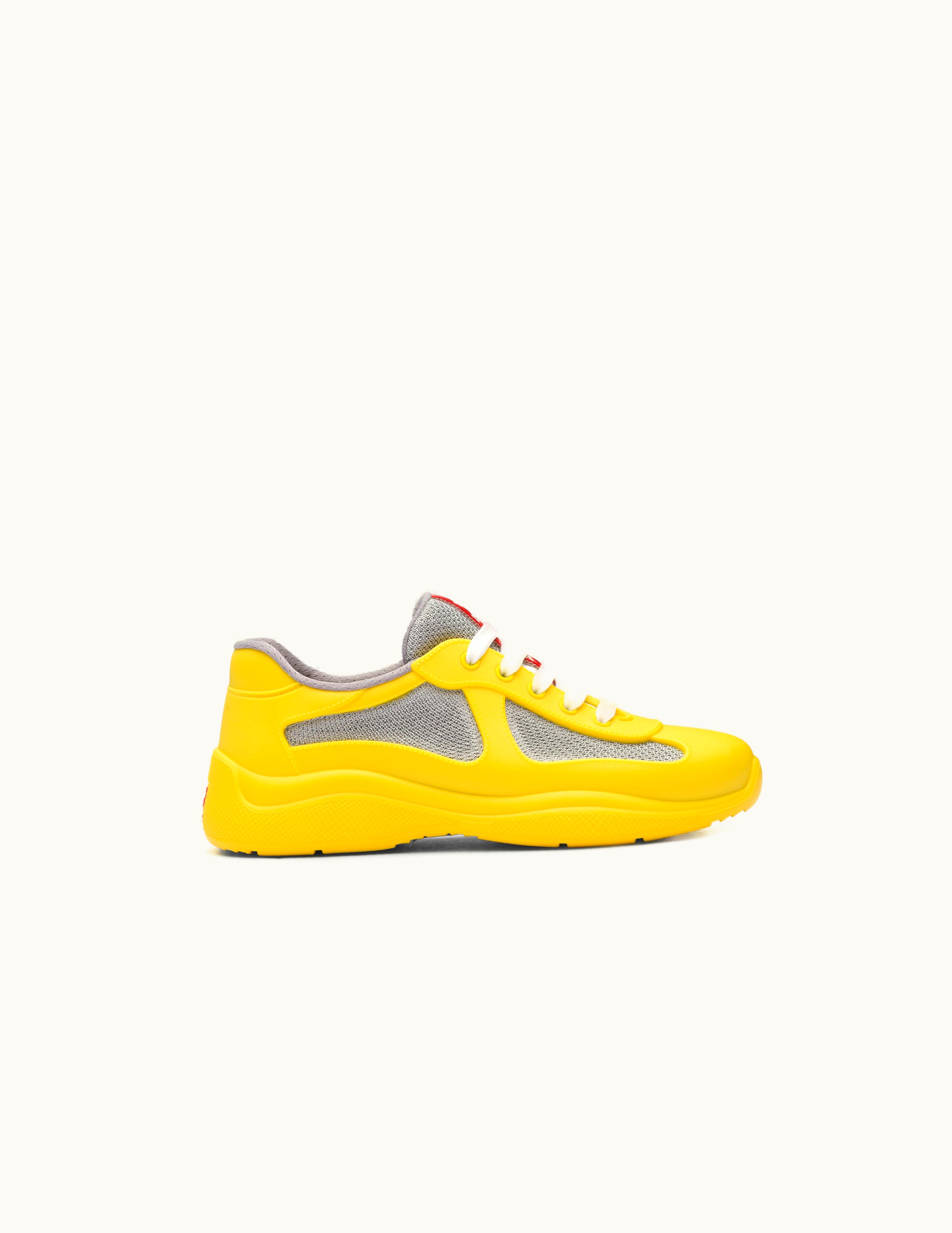 Prada America's Cup Soft Rubber And Bike Fabric Sneakers UZ0157149