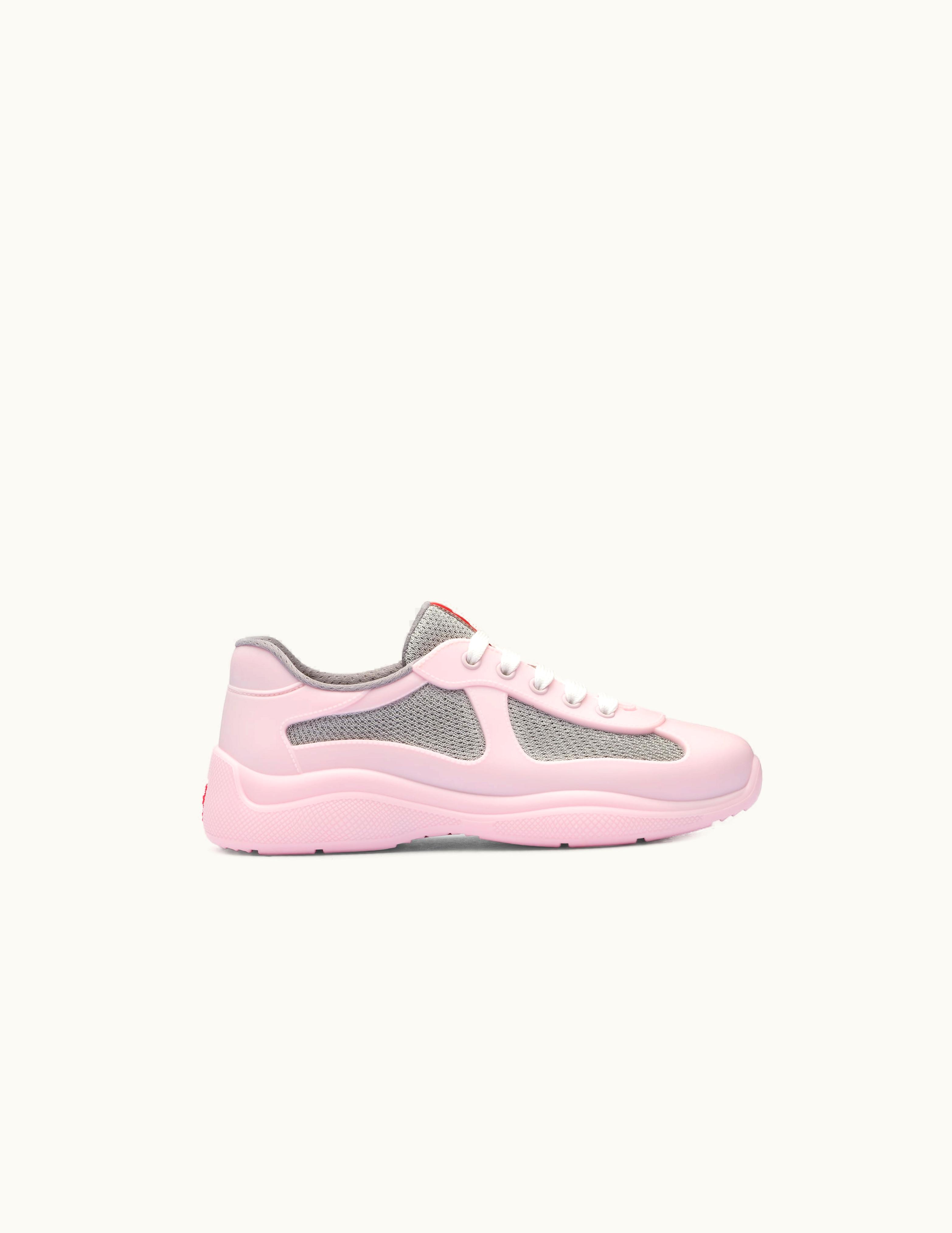 Prada America's Cup Soft Rubber And Bike Fabric Sneakers UZ0157152