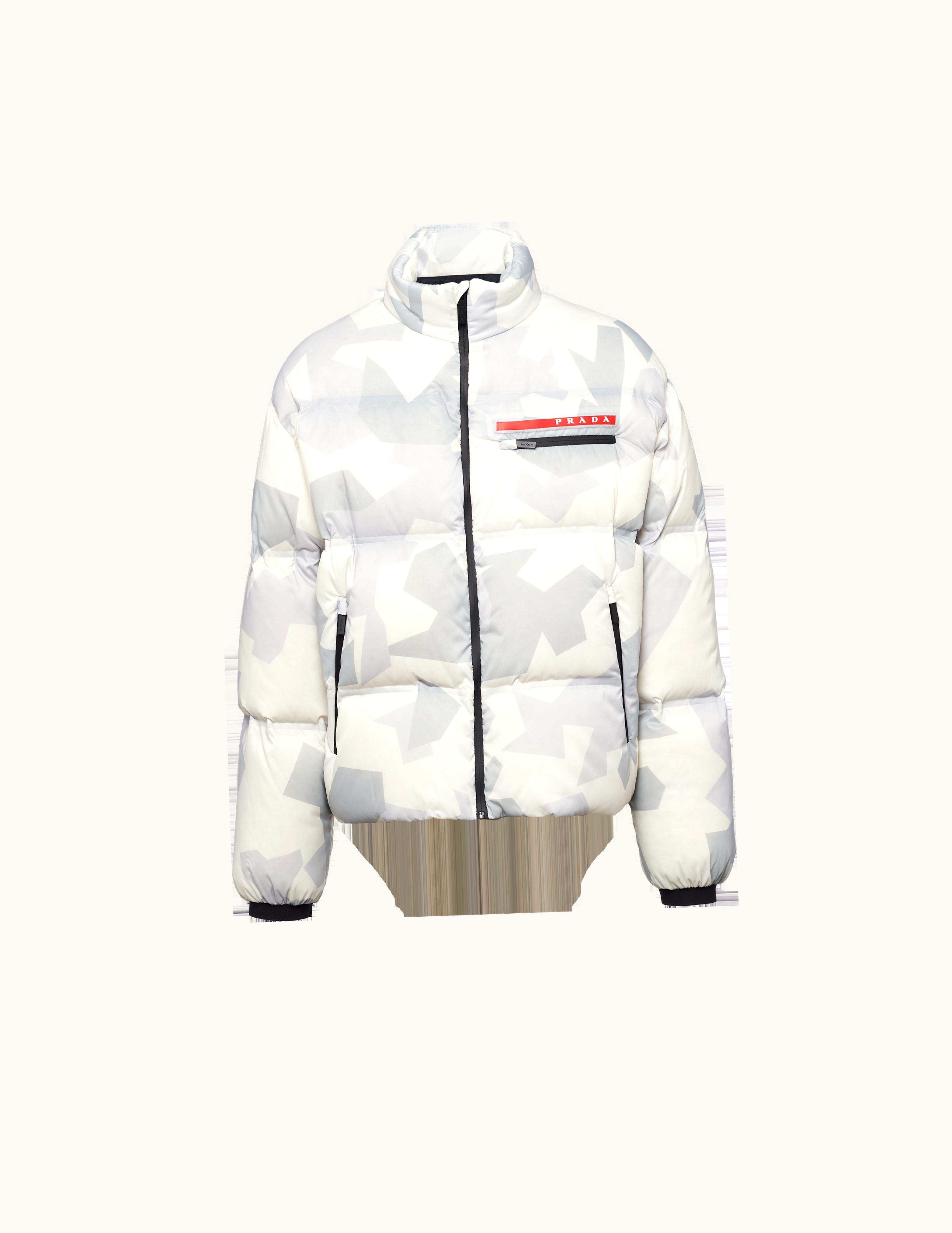 Prada Waterproof Camouflage Nylon Down Jacket