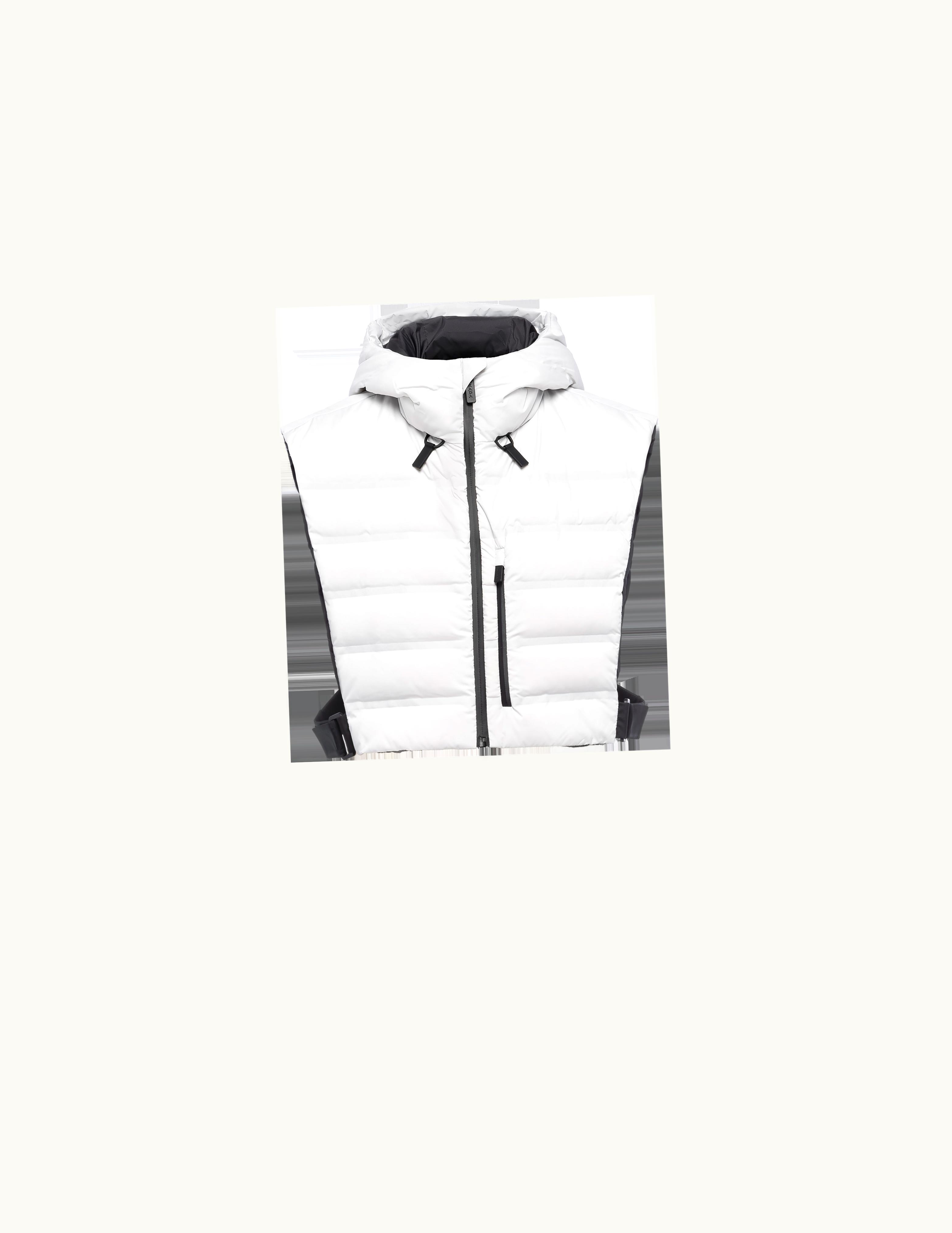 Prada Light Polyester Cropped Down Vest