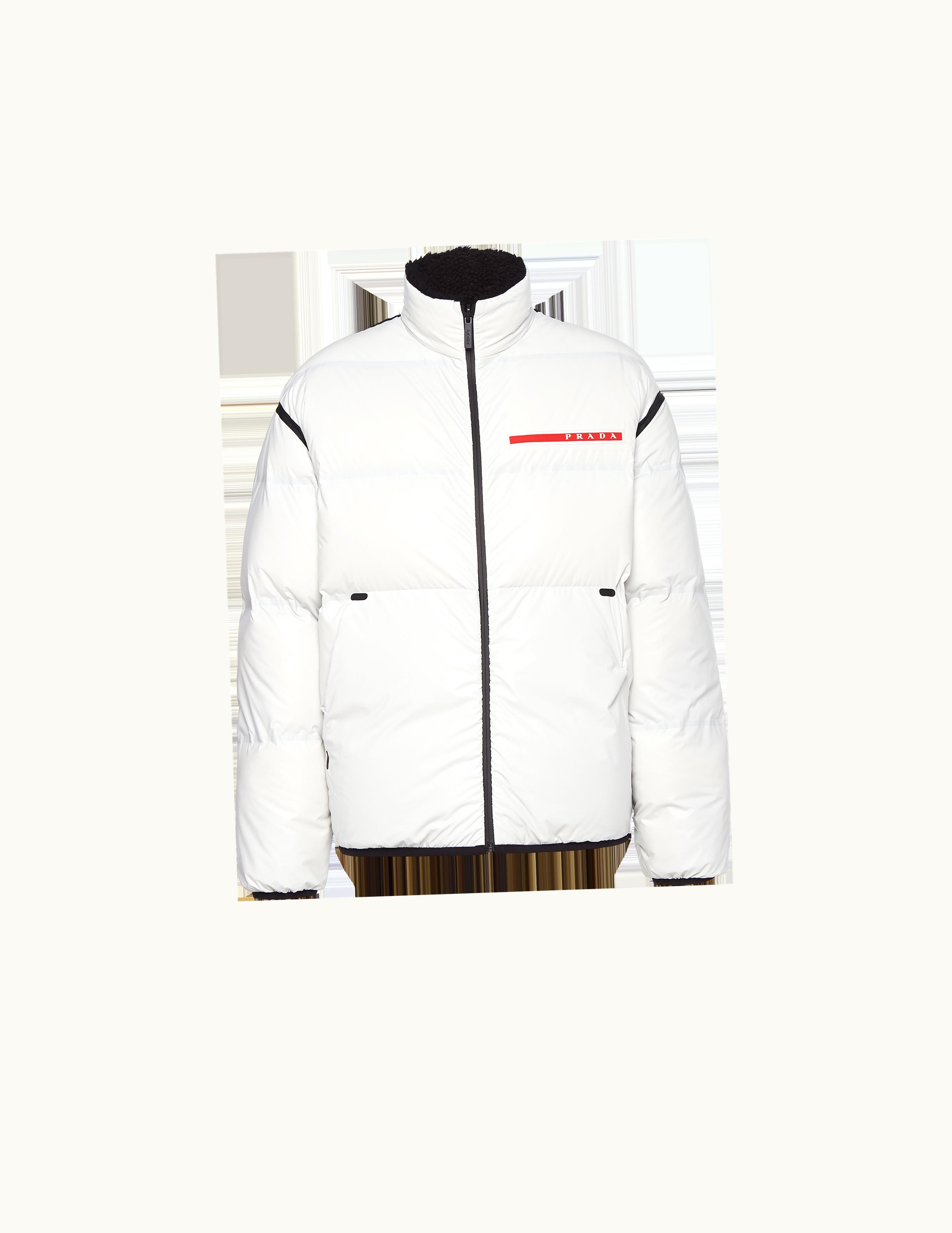 Prada Reversible Cropped Light Nylon Down Jacket