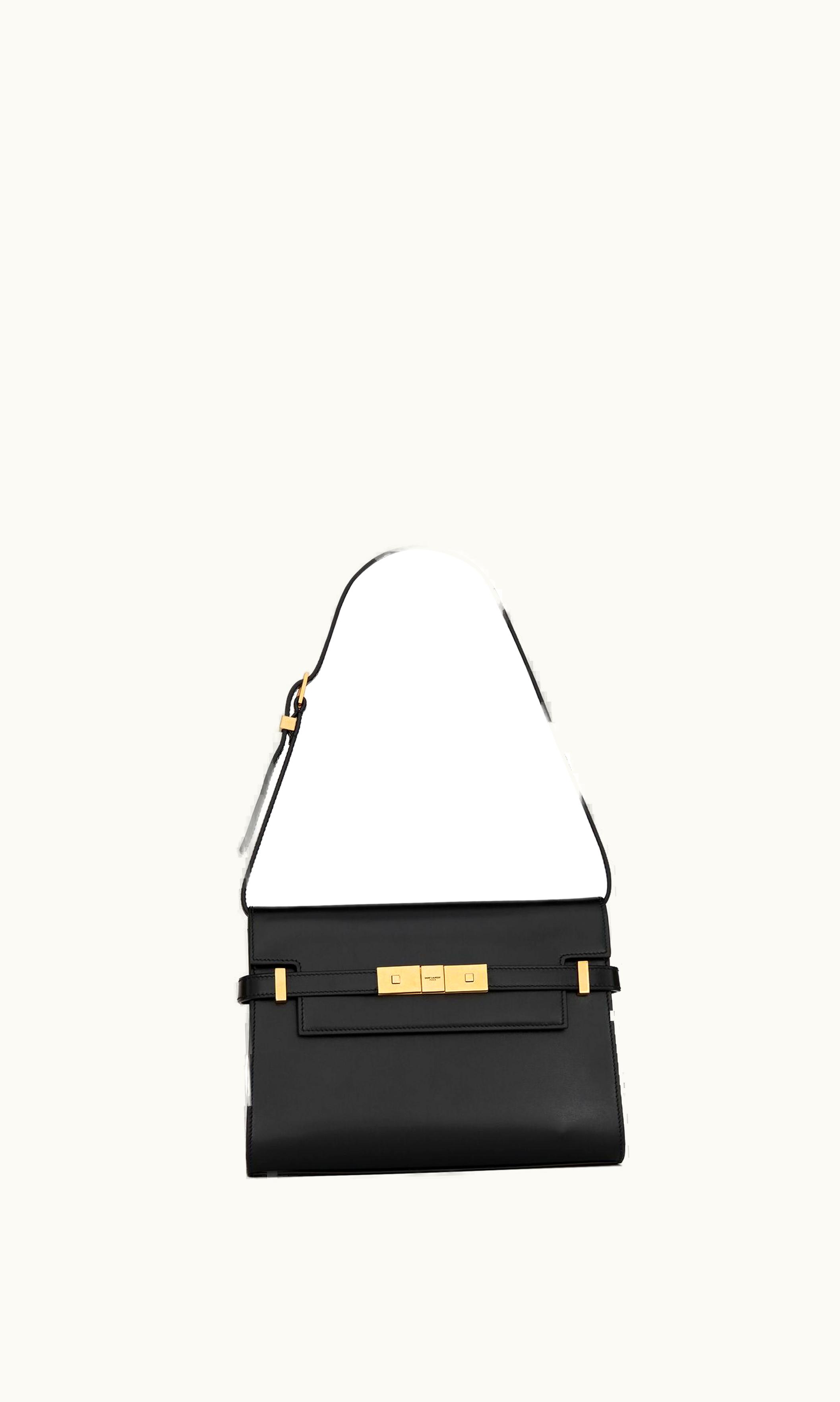Saint Laurent Manhattan Small Shoulder Bag In Box Saint Laurent Leather UZ0157363