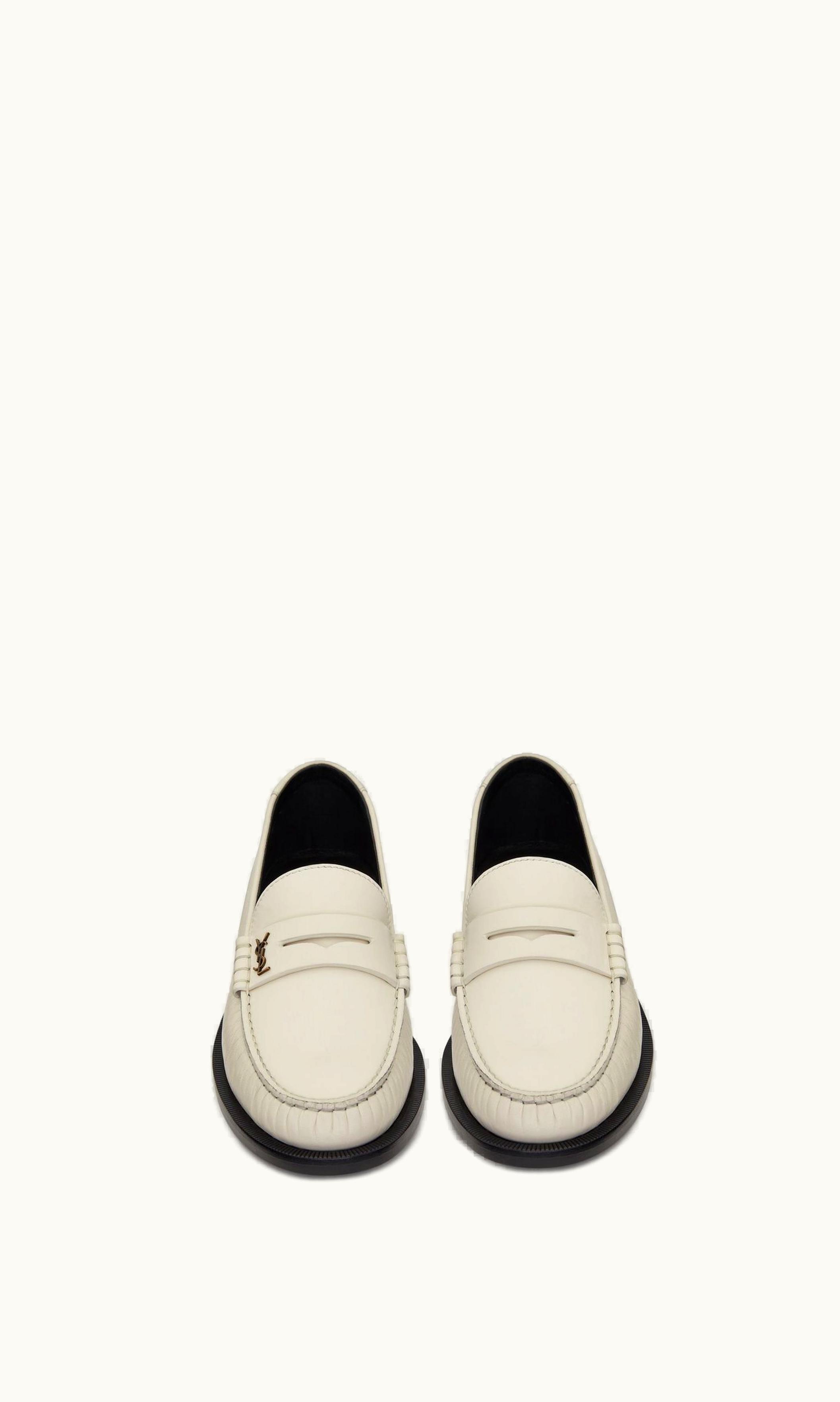Saint Laurent Saint Laurent Le Loafer Penny Slippers In Smooth Leather UZ0157889