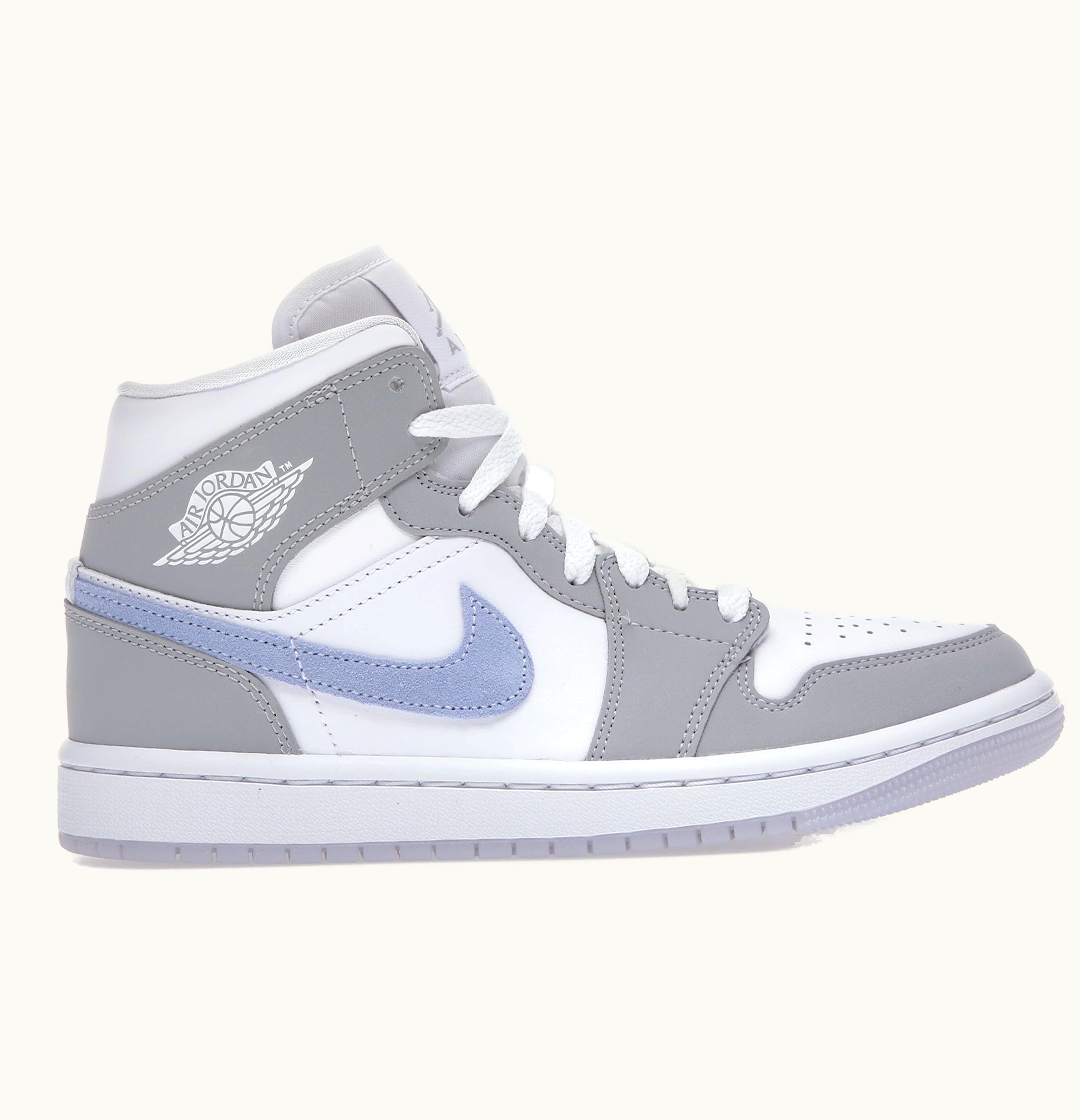 Jordan Air Jordan 1 Mid Grey Blue W