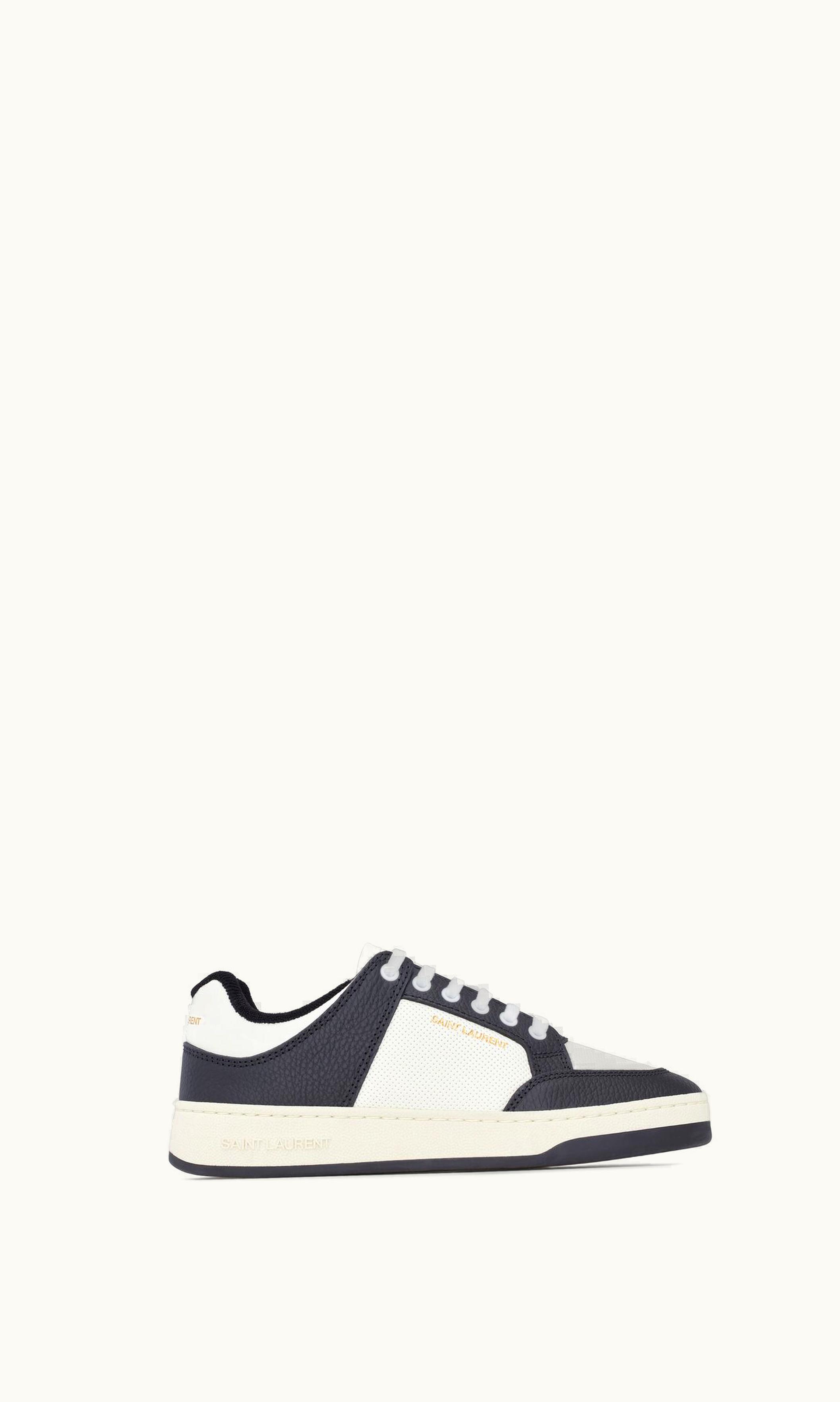 Saint Laurent Saint Laurent Sl/61 Low-Top Sneakers In Smooth And Grained Leather UZ0157907