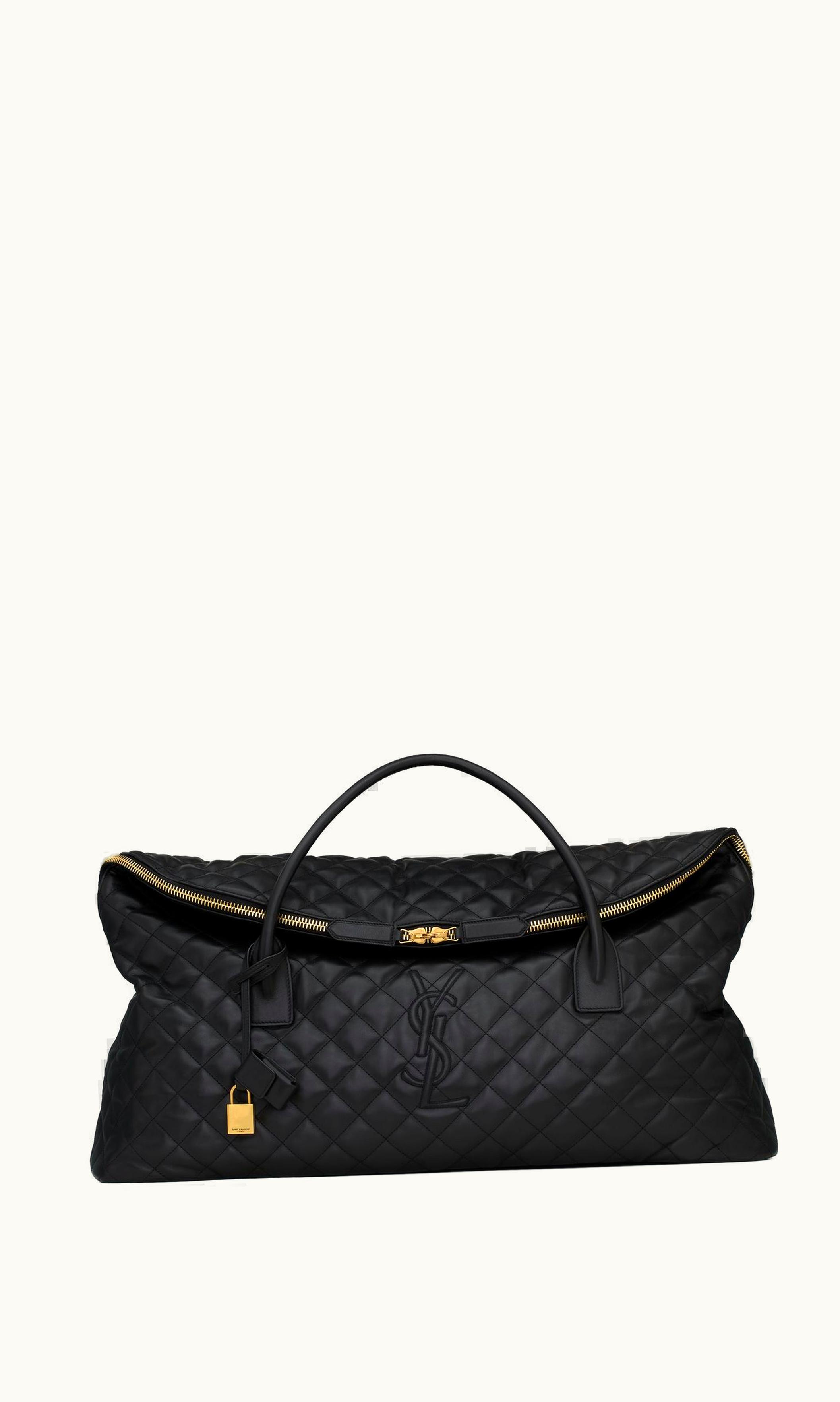 Saint Laurent Saint Laurent Es Giant Travel Bag In Quilted Leather
