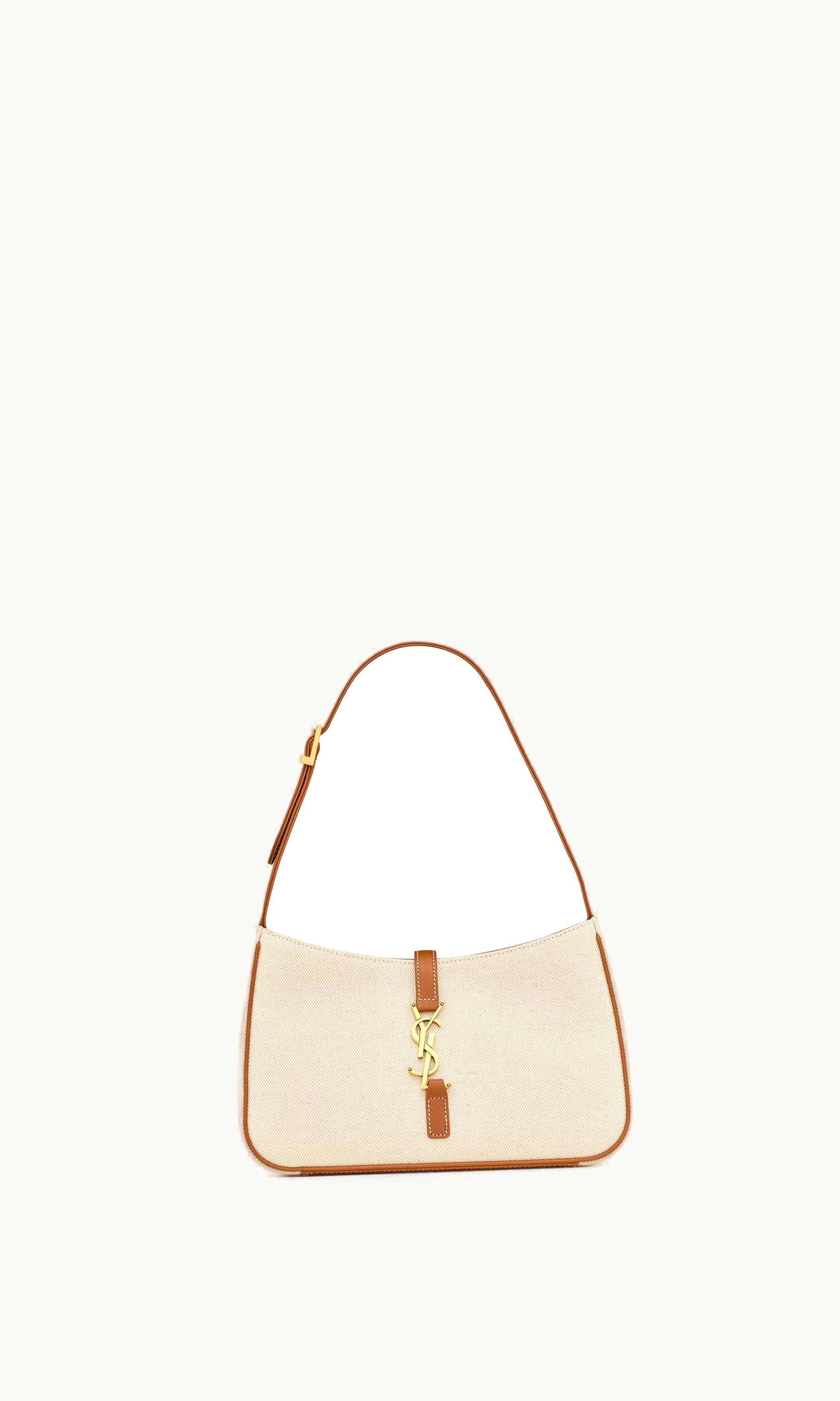 Saint Laurent Saint Laurent Le 5 à 7 In Canvas And Leather