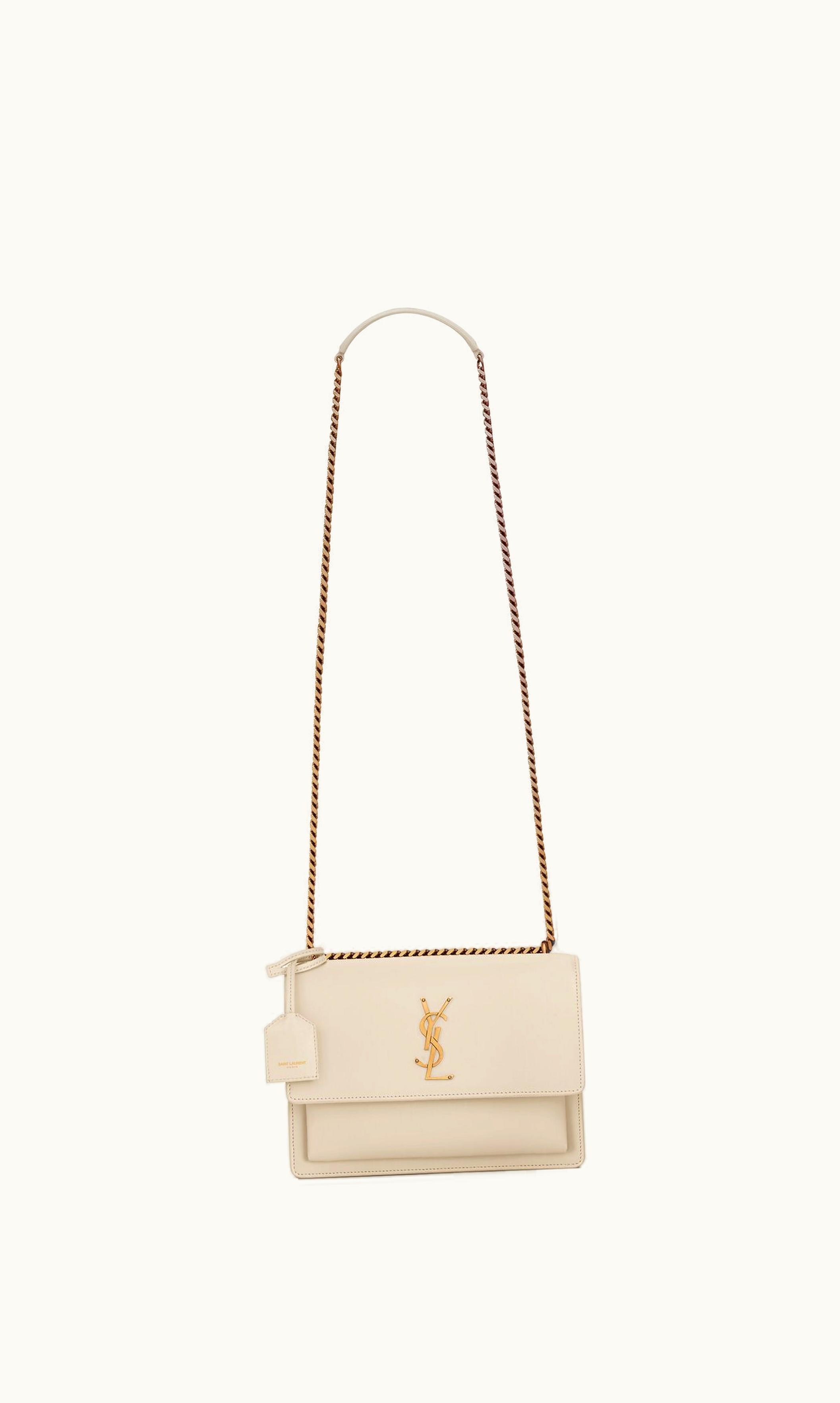 Saint Laurent Saint Laurent Sunset Medium Chain Bag In Smooth Leather UZ0158081
