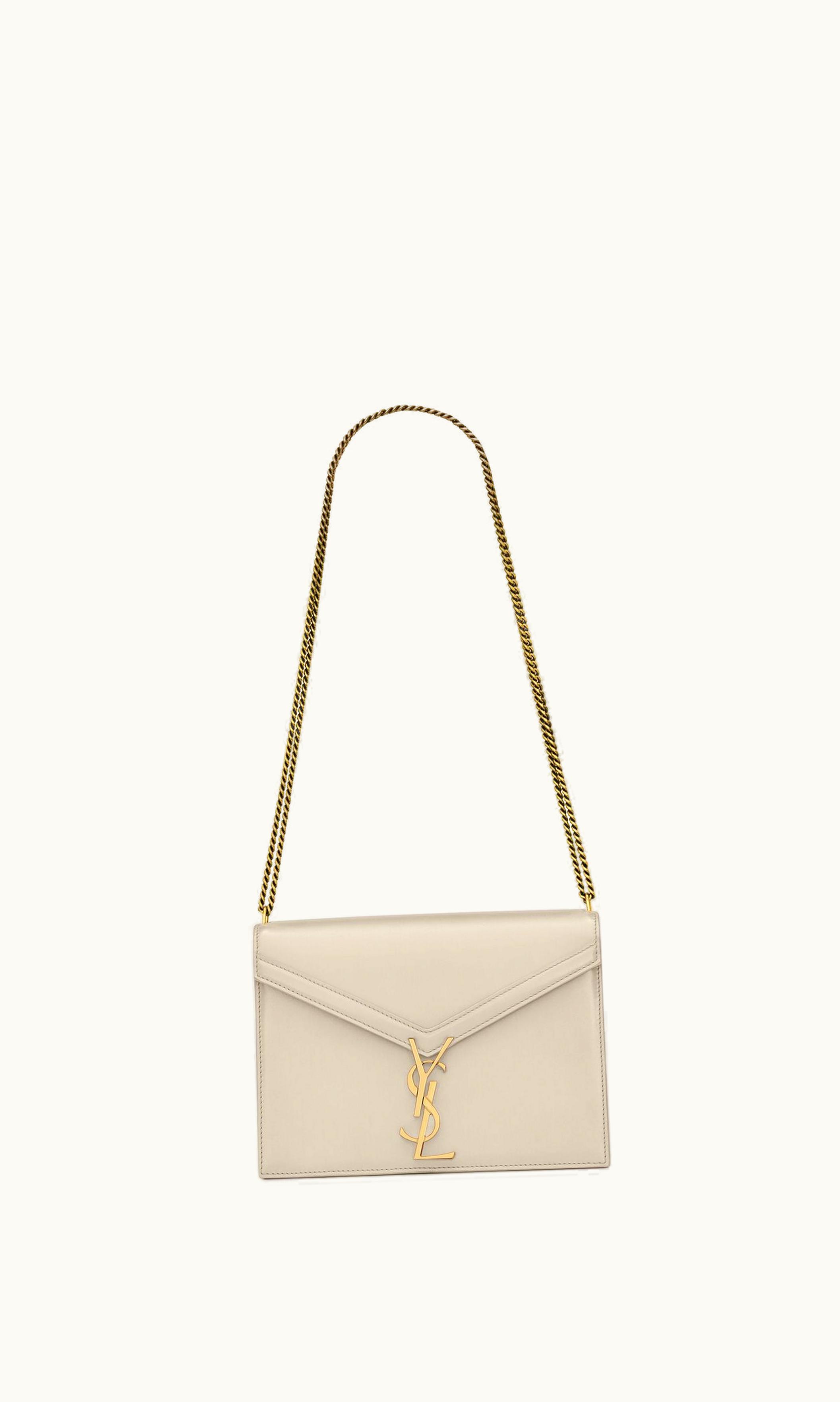 Saint Laurent Saint Laurent Cassandra Medium Chain Bag In Smooth Leather