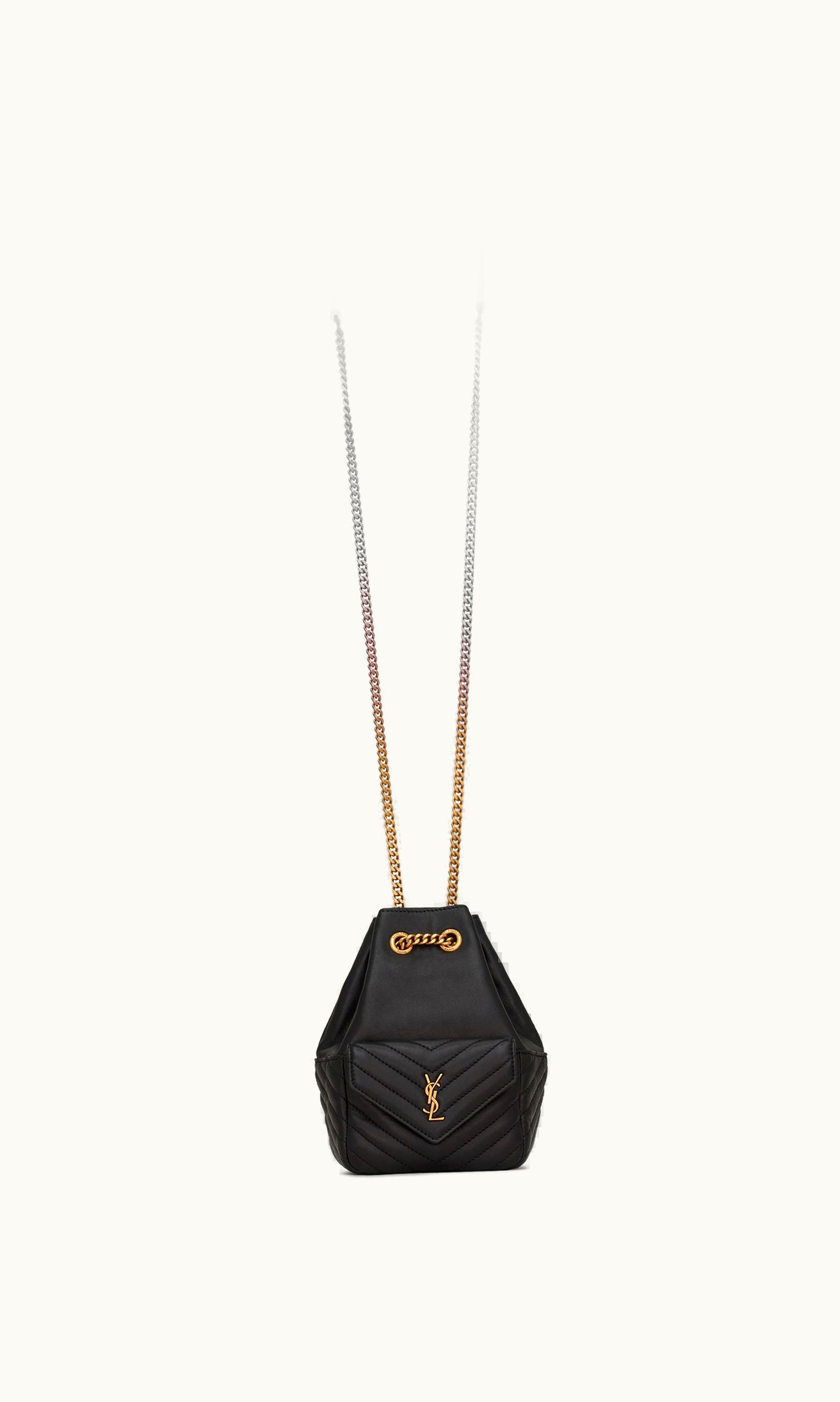 Saint Laurent Saint Laurent Joe Mini Bucket Bag In Quilted Lambskin UZ0158483