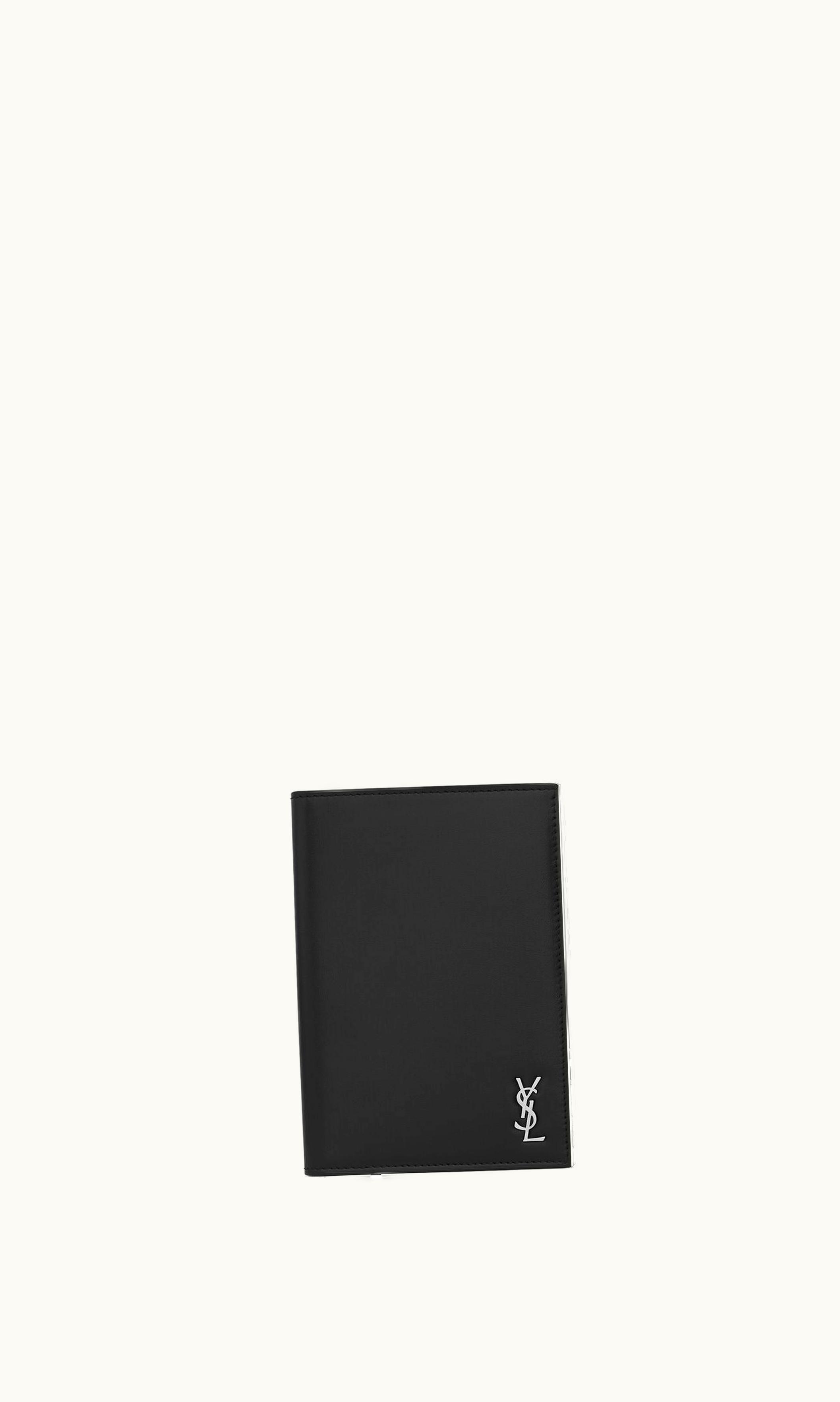 Saint Laurent Saint Laurent Tiny Cassandre Passport Case In Matte Leather UZ0158671