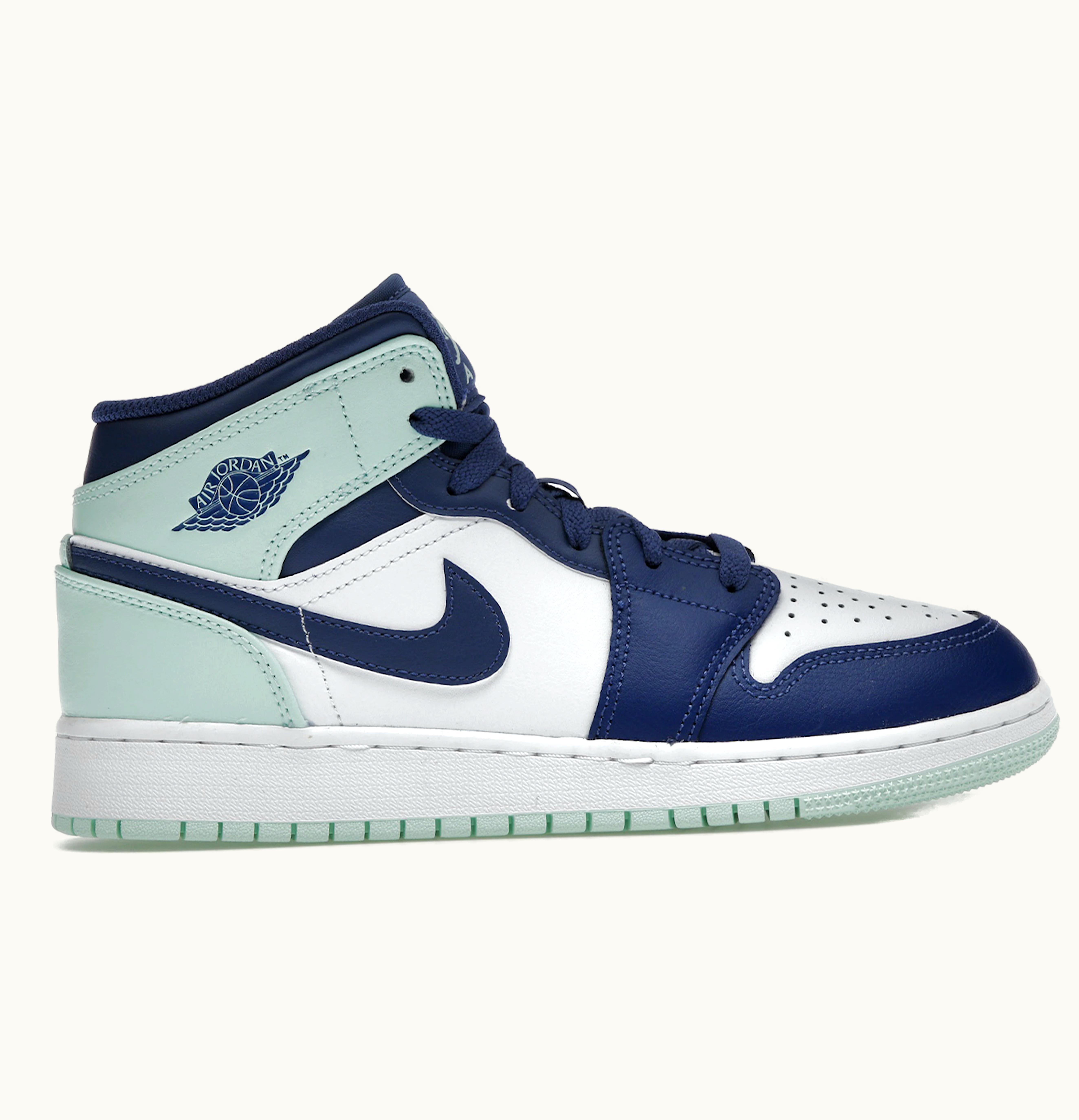 Jordan Air Jordan 1 Mid Blue Mint GS