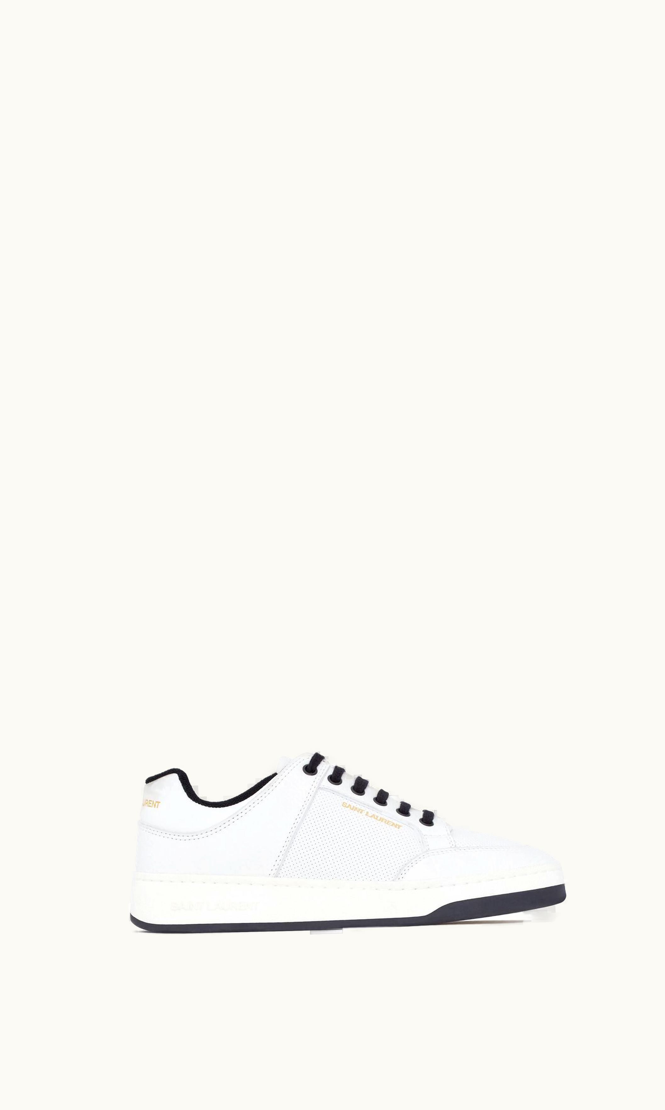 Saint Laurent Saint Laurent Sl/61 Low-Top Sneakers In Smooth And Grained Leather UZ0159324