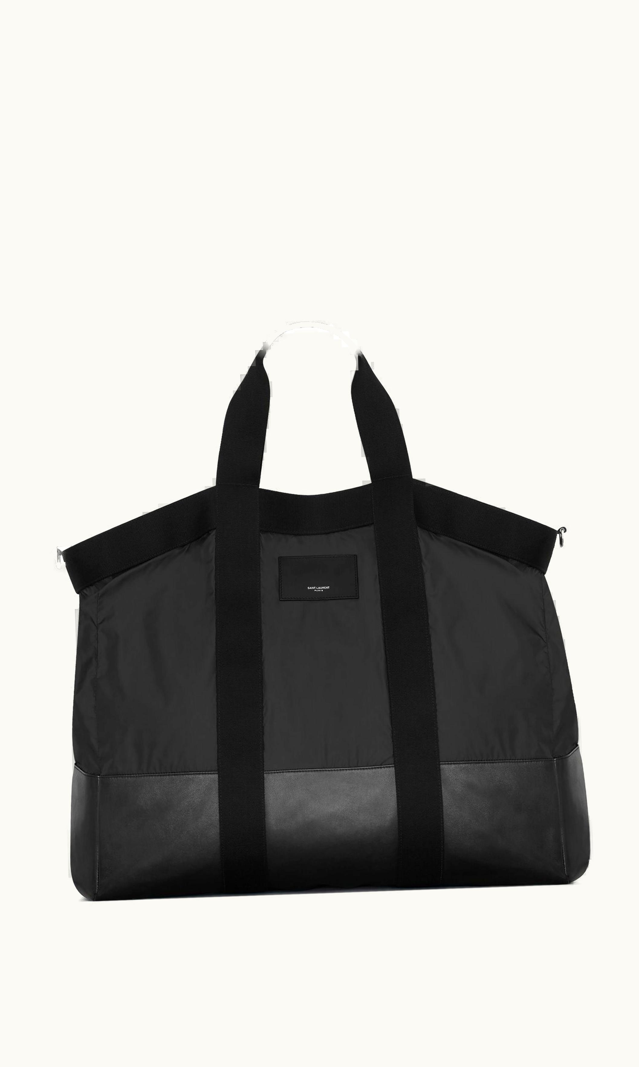 Saint Laurent Saint Laurent City Saint Laurent Big Tote In Econyl® Regenerated Nylon