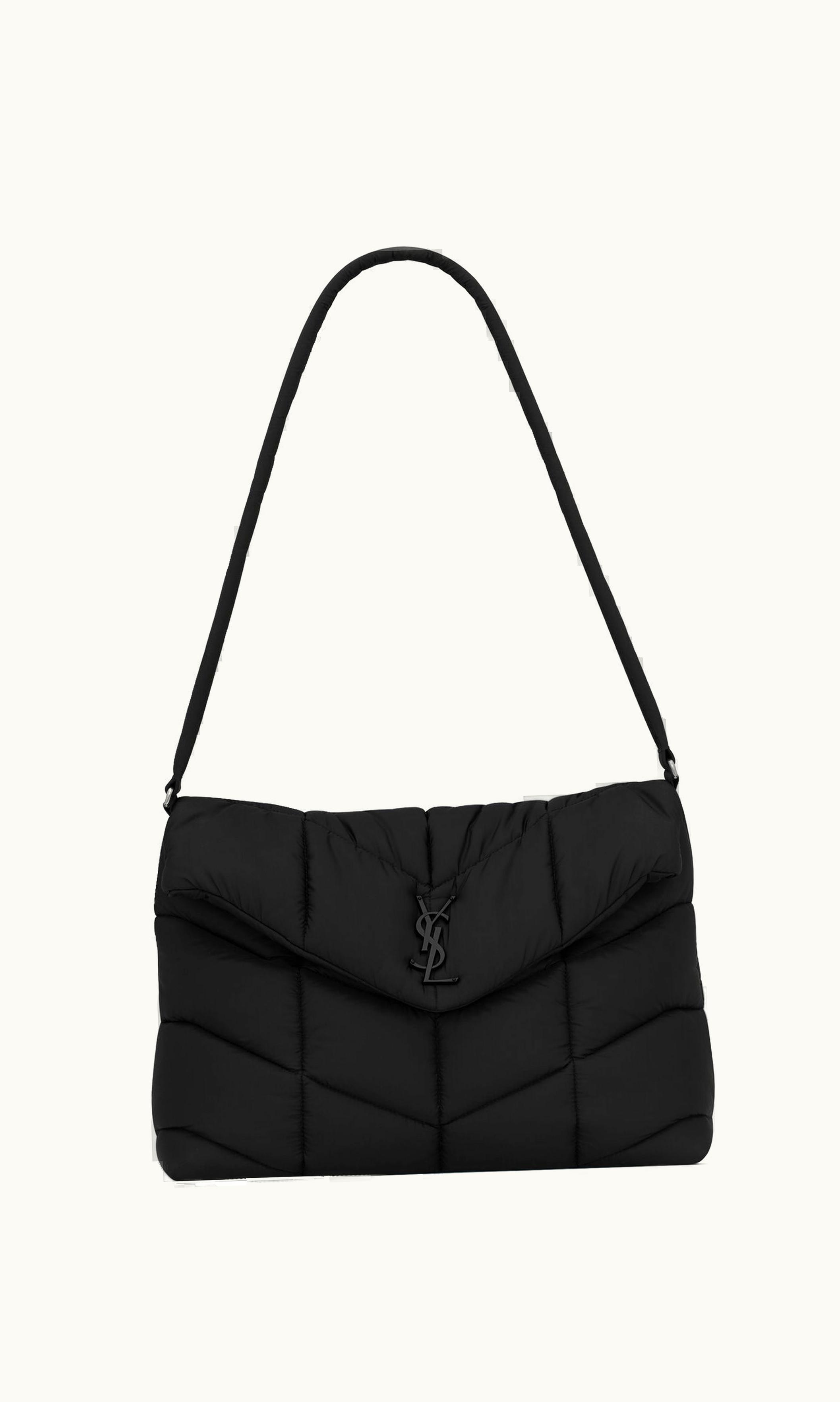 Saint Laurent Saint Laurent Puffer Messenger Bag In Econyl® Regenerated Nylon