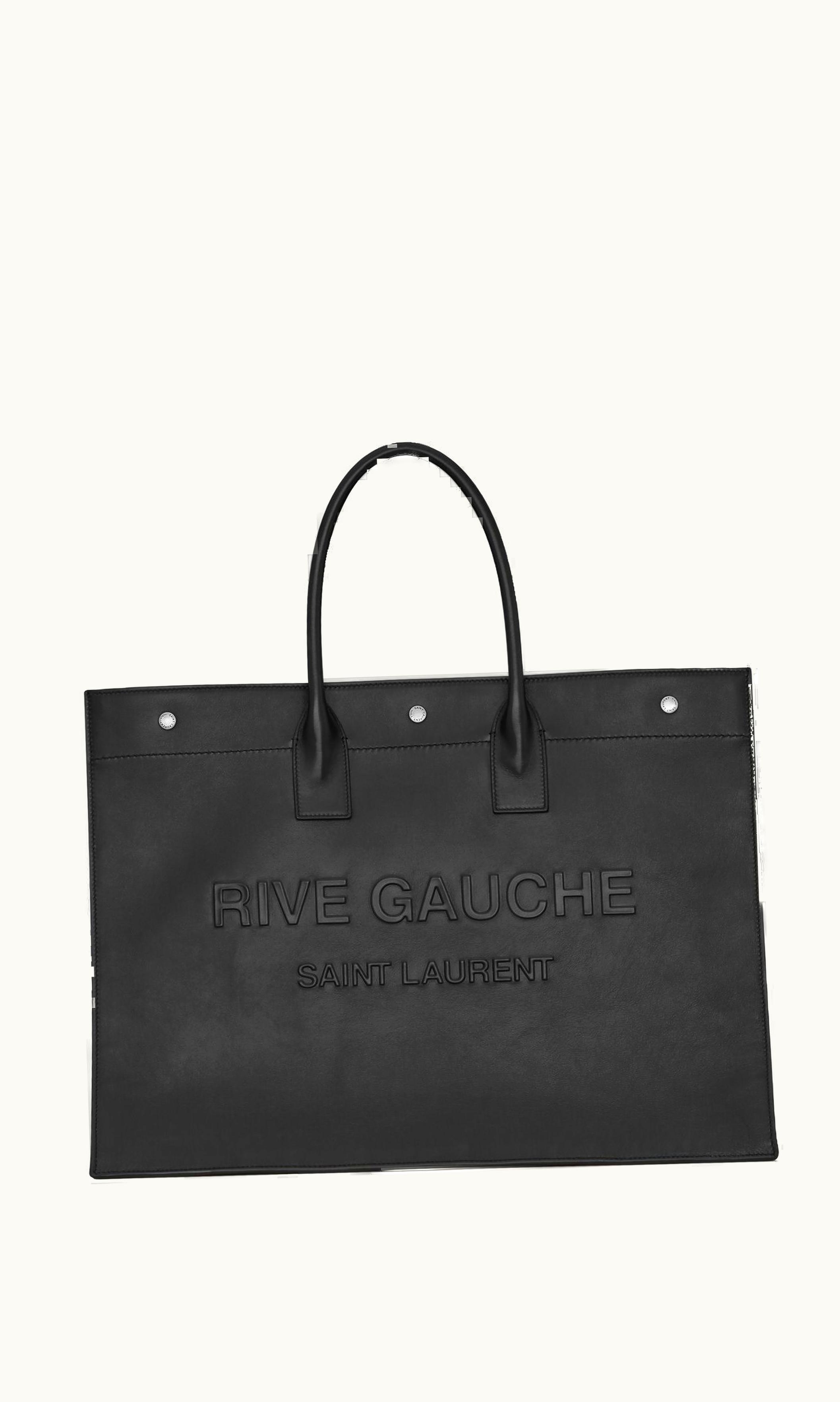 Saint Laurent Saint Laurent Rive Gauche Large Tote Bag In Smooth Leather UZ0159715