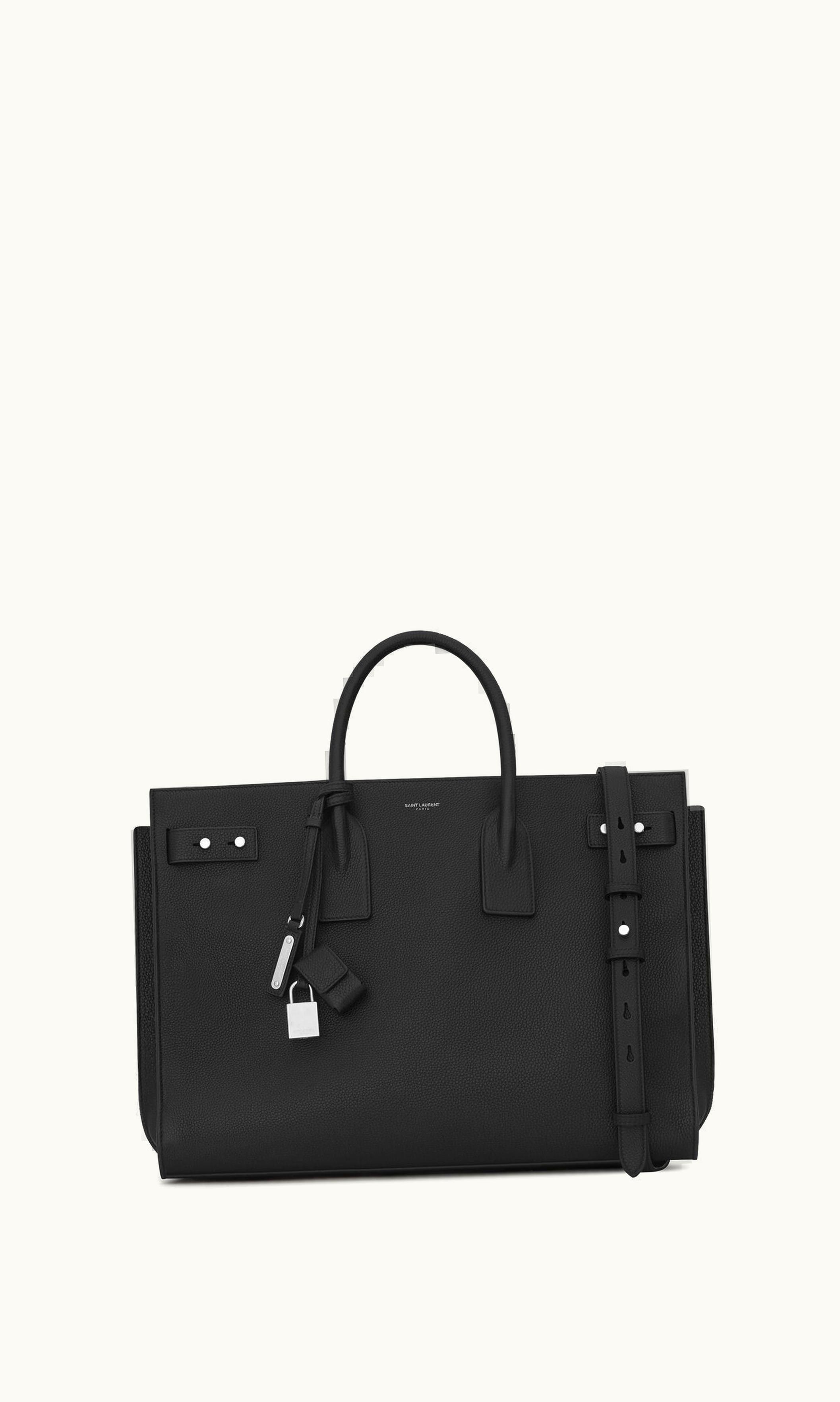 Saint Laurent Saint Laurent Sac De Jour Large In Grained Leather UZ0159734