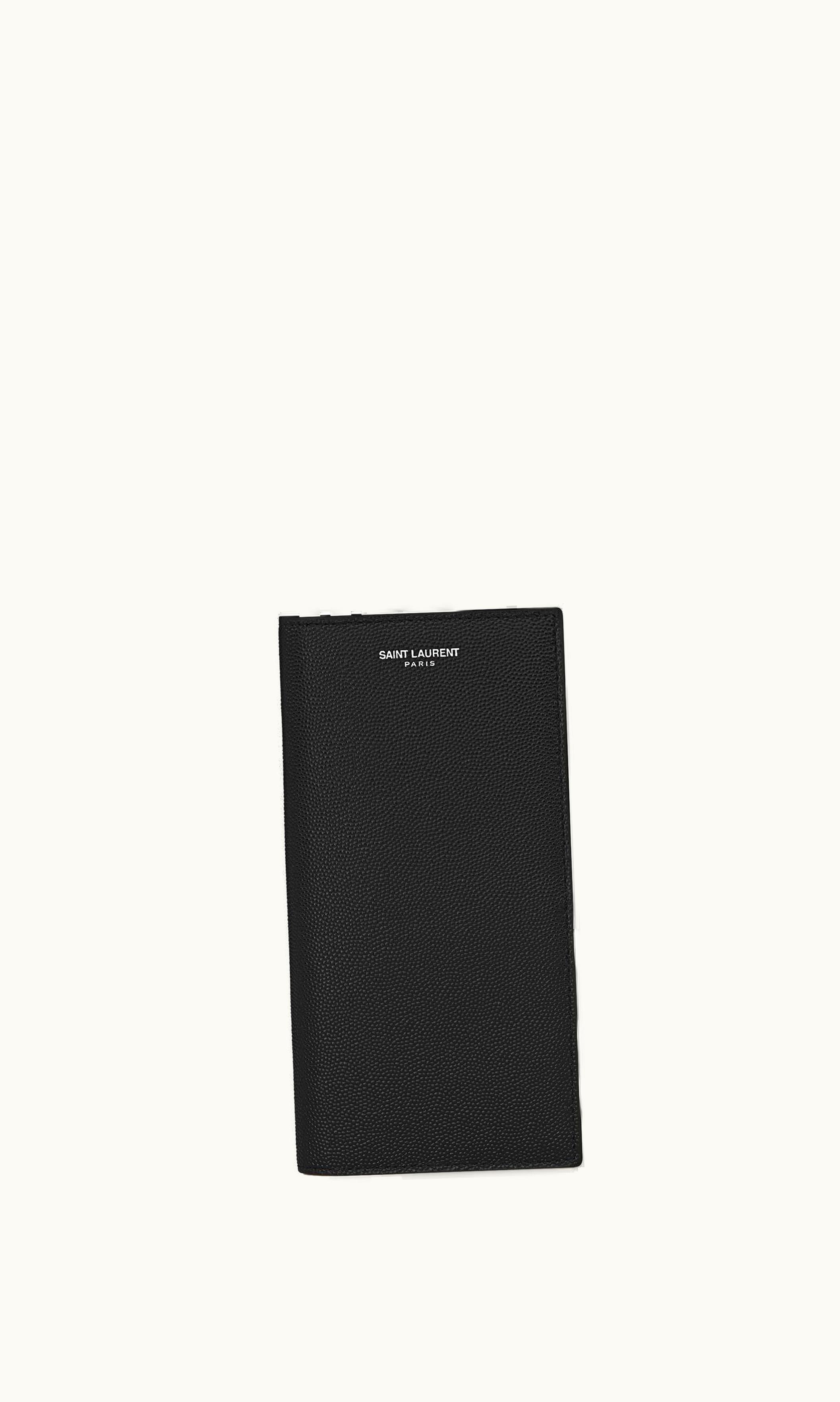 Saint Laurent Saint Laurent Continental Wallet In Grain De Poudre Leather