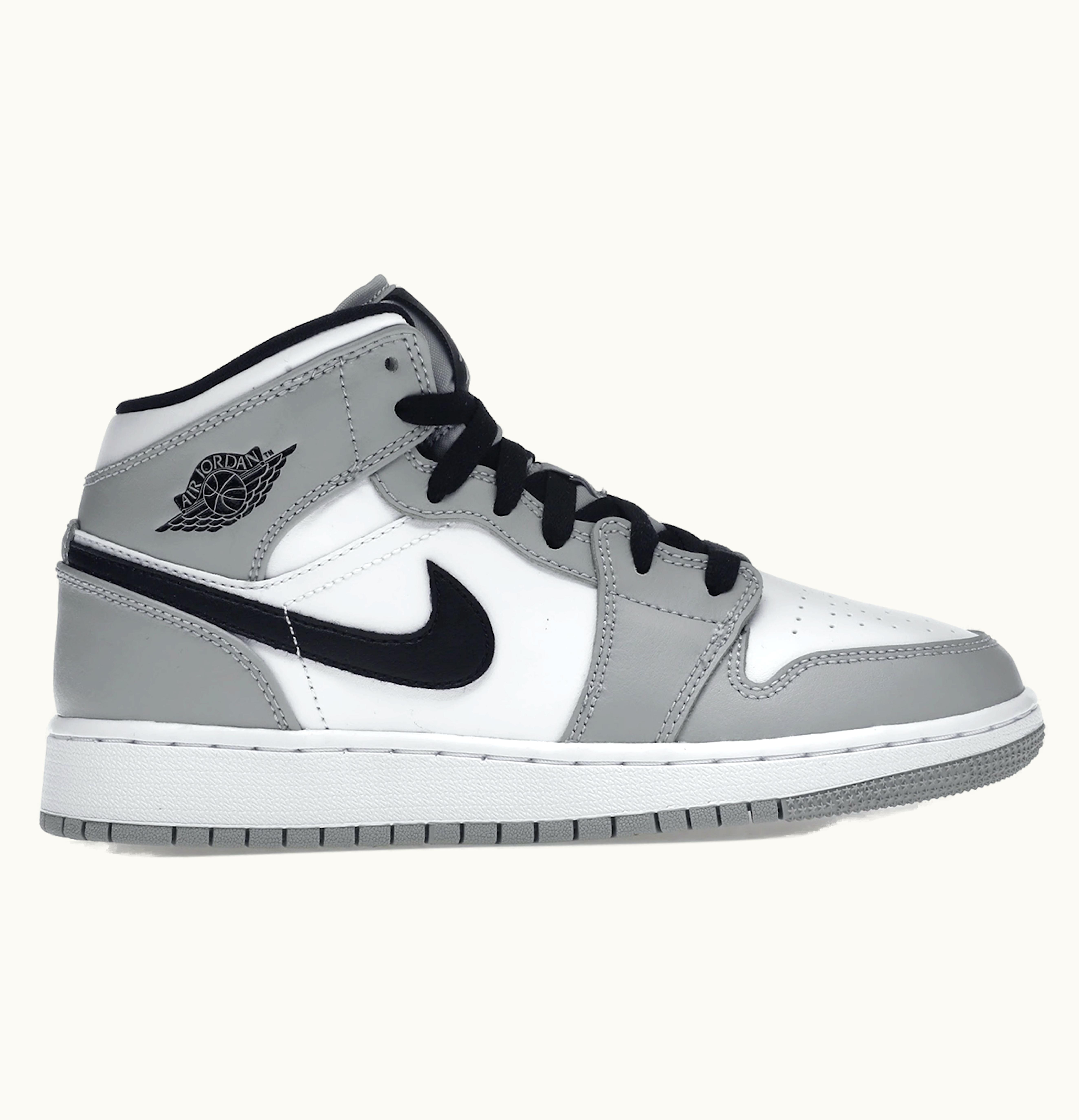 Jordan Air Jordan 1 Mid Light Smoke Grey GS