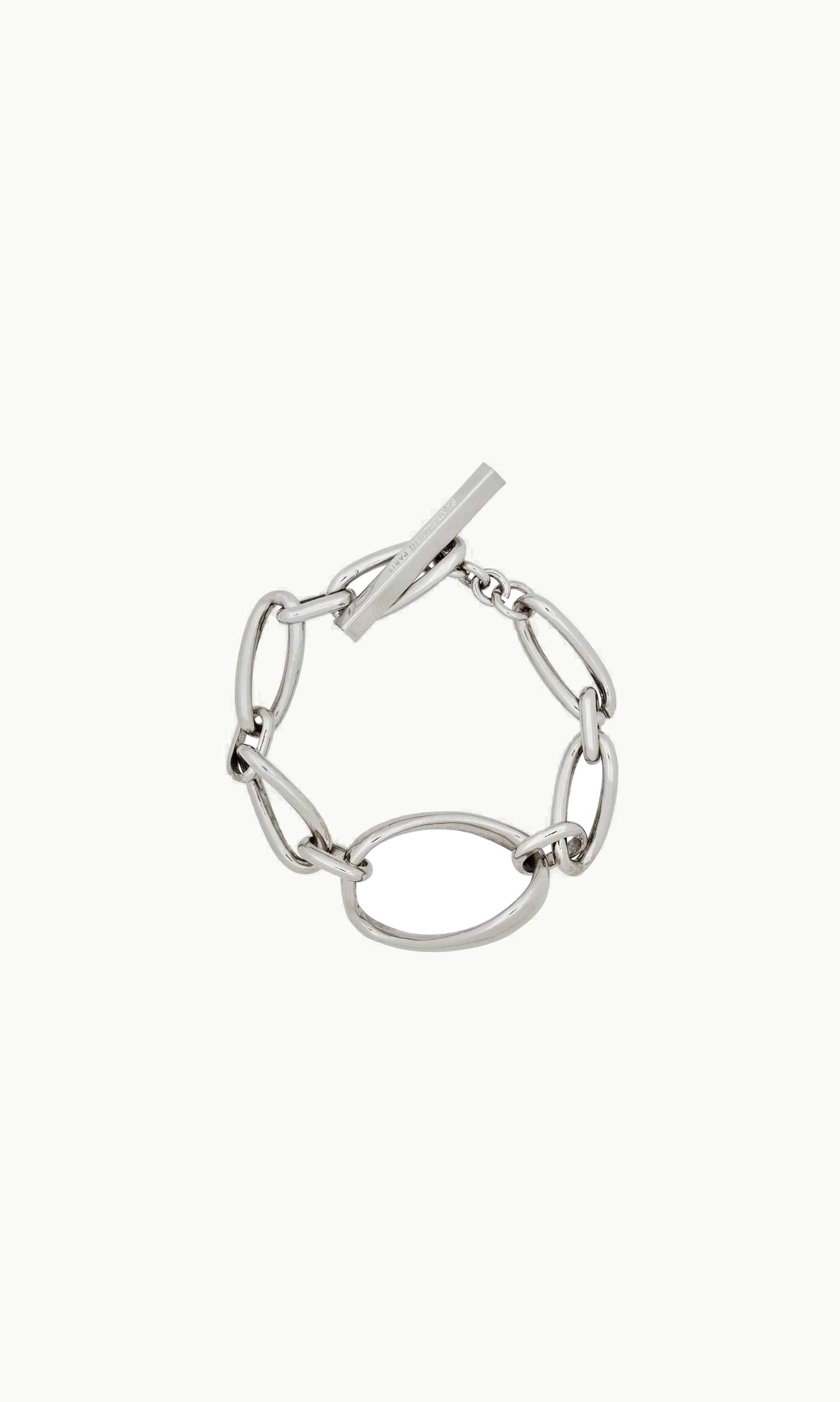 Saint Laurent Saint Laurent Twist And Curve Links Bracelet In Metal