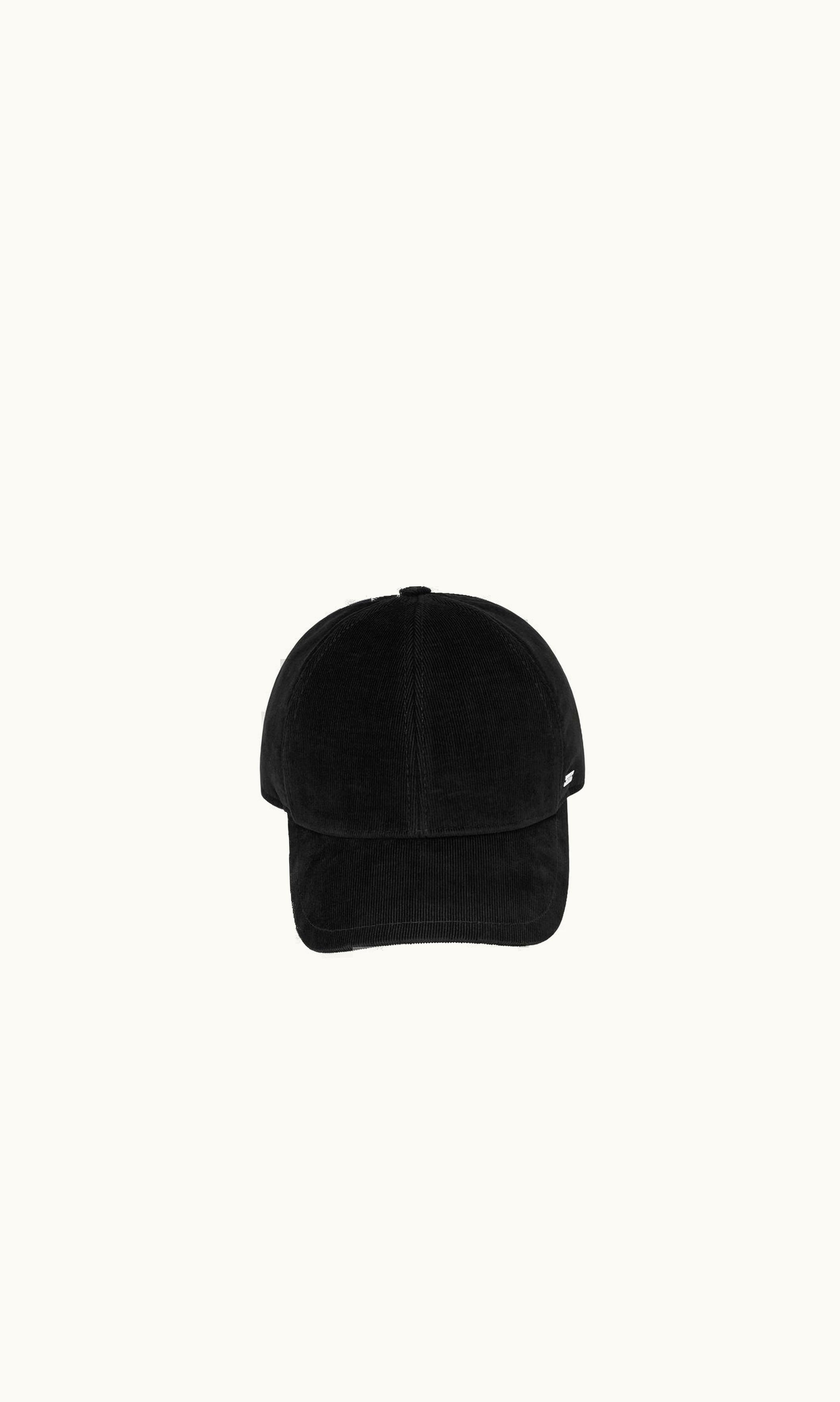 Saint Laurent Saint Laurent Corduroy Baseball Cap In Cotton