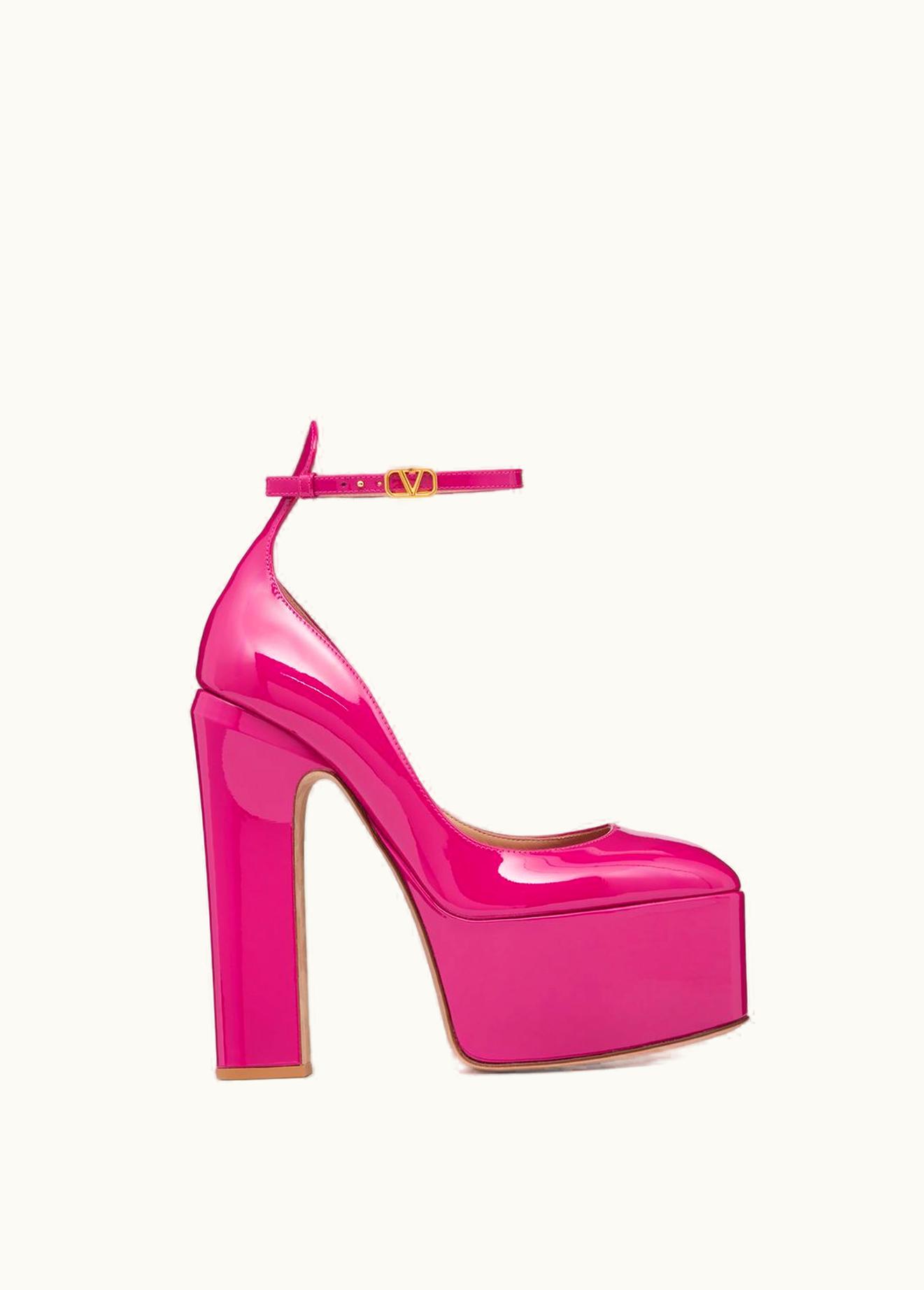 Valentino Valentino Garavani Tan-go Platform Pump In Patent Leather 155mm UZ0160571