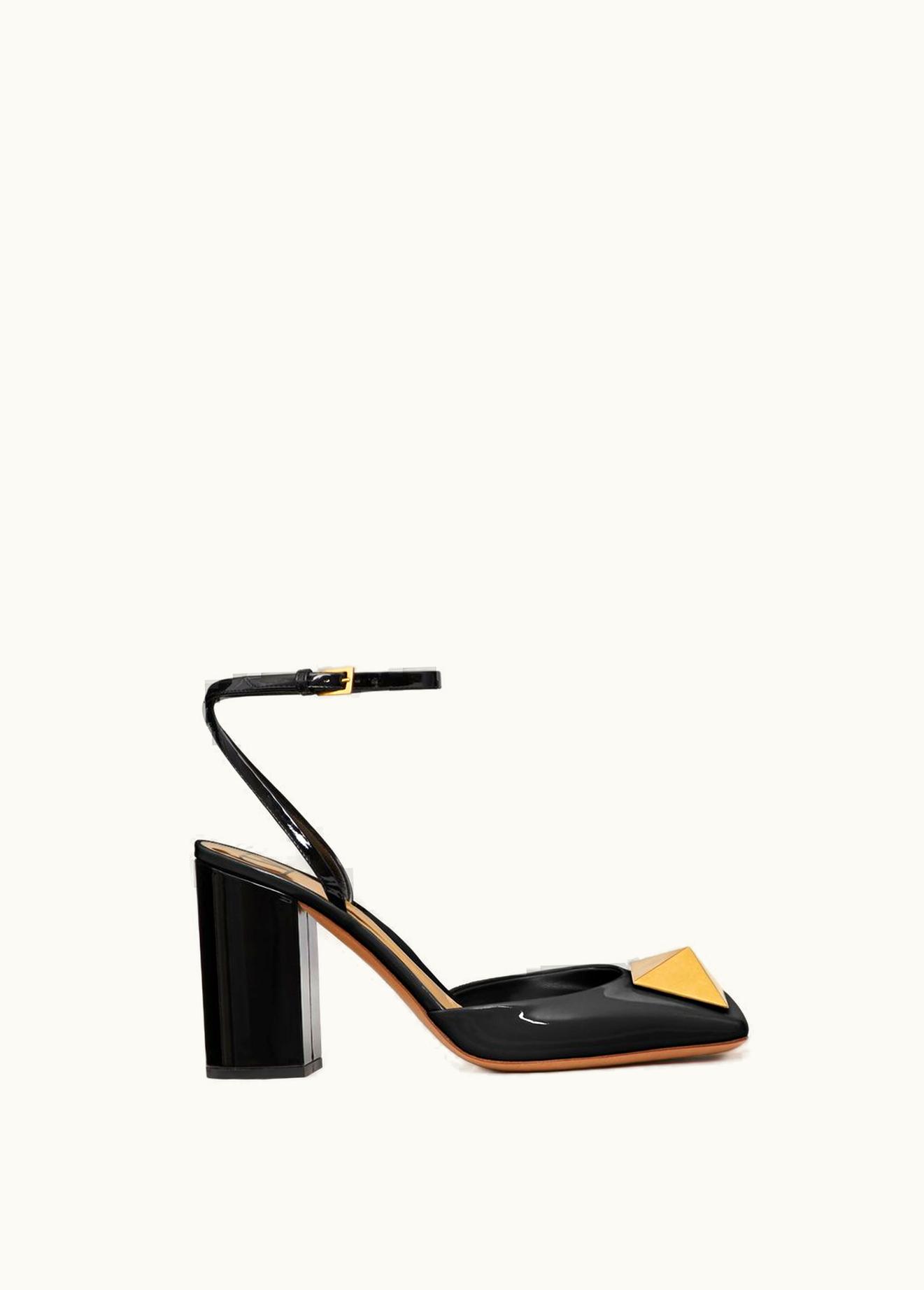 Valentino Valentino One Stud Pump In Patent Leather 90mm UZ0160628
